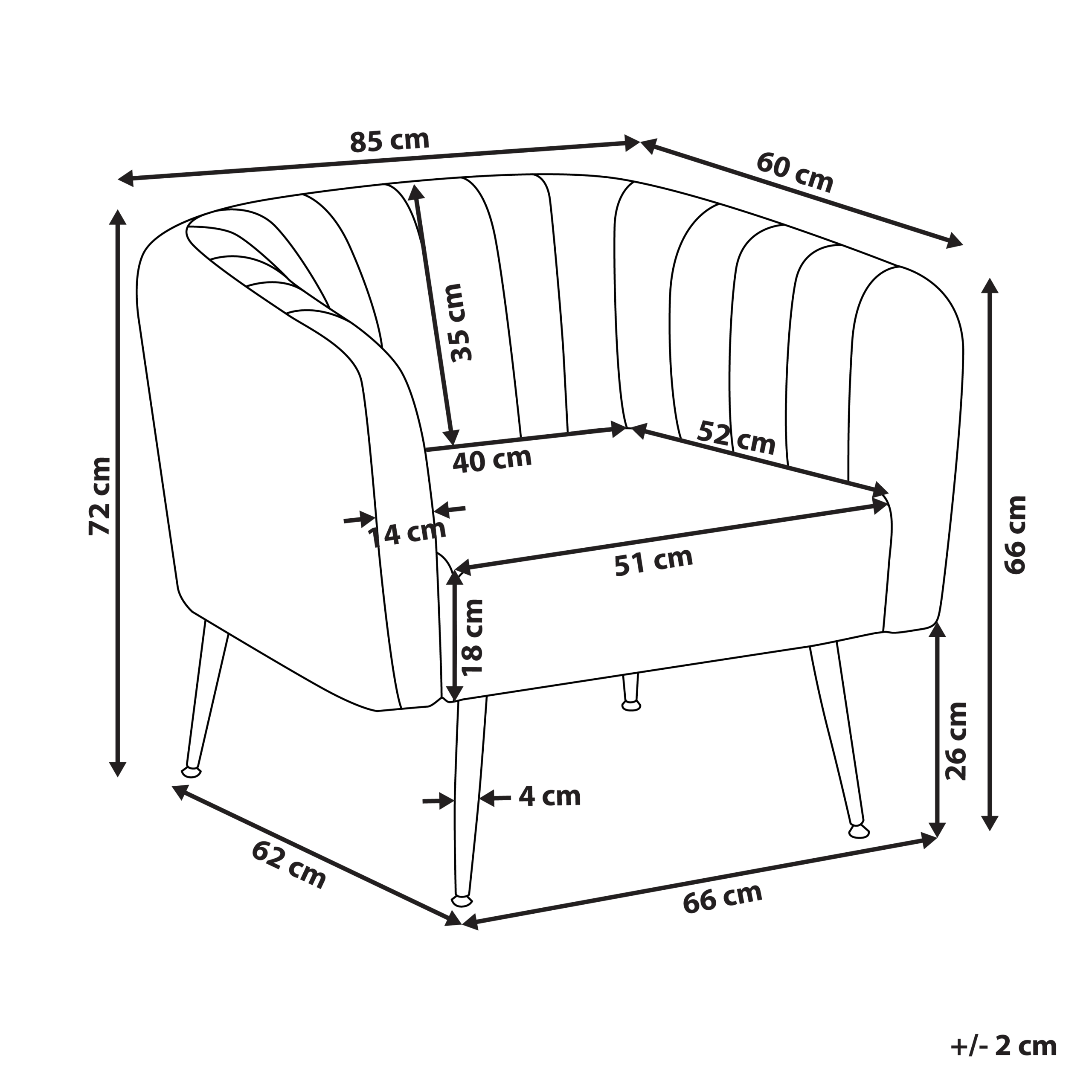 Fotoliu LACONIA Catifea Verde închis [3]