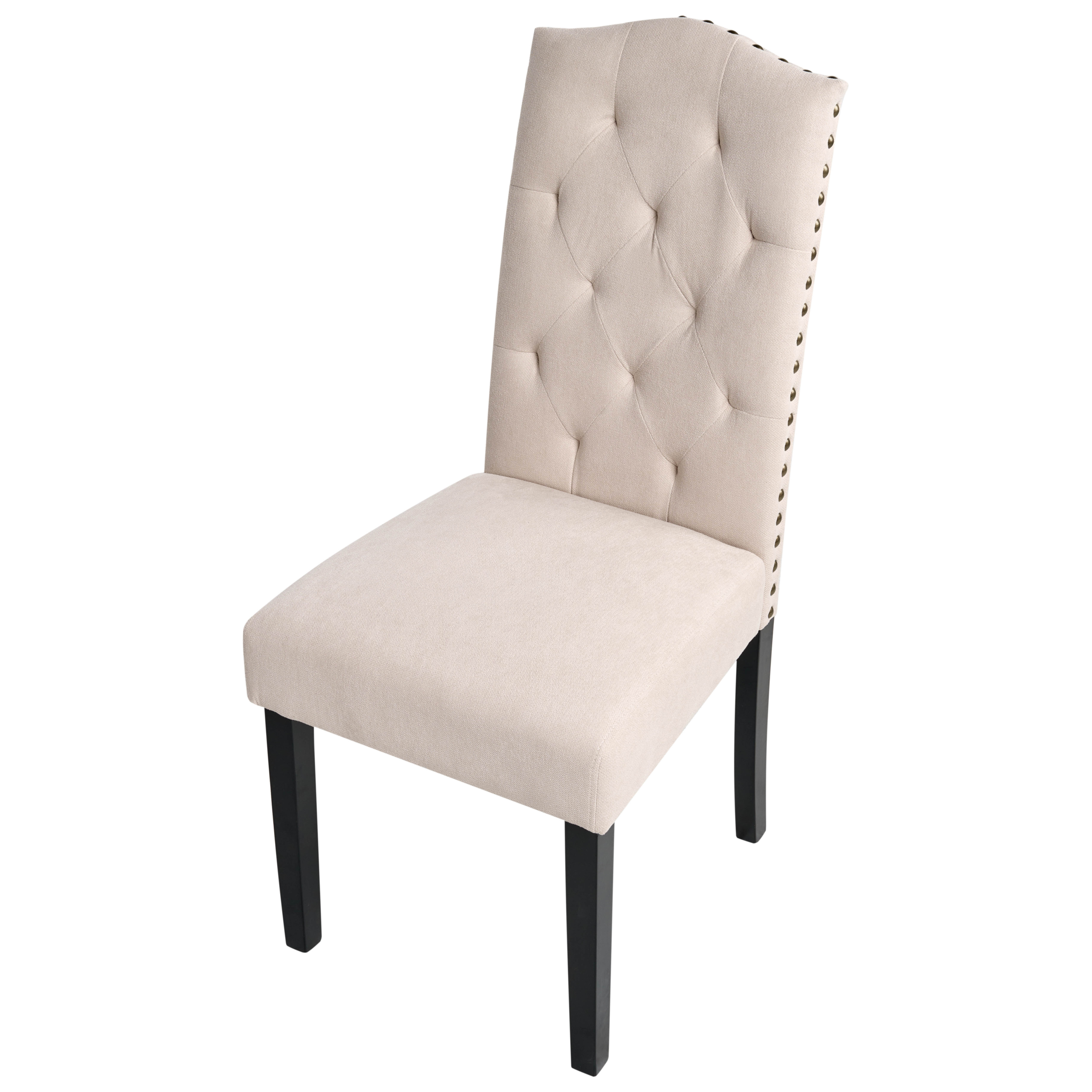 Set de 2 scaune dining SHIRLEY  Bej deschis [7]