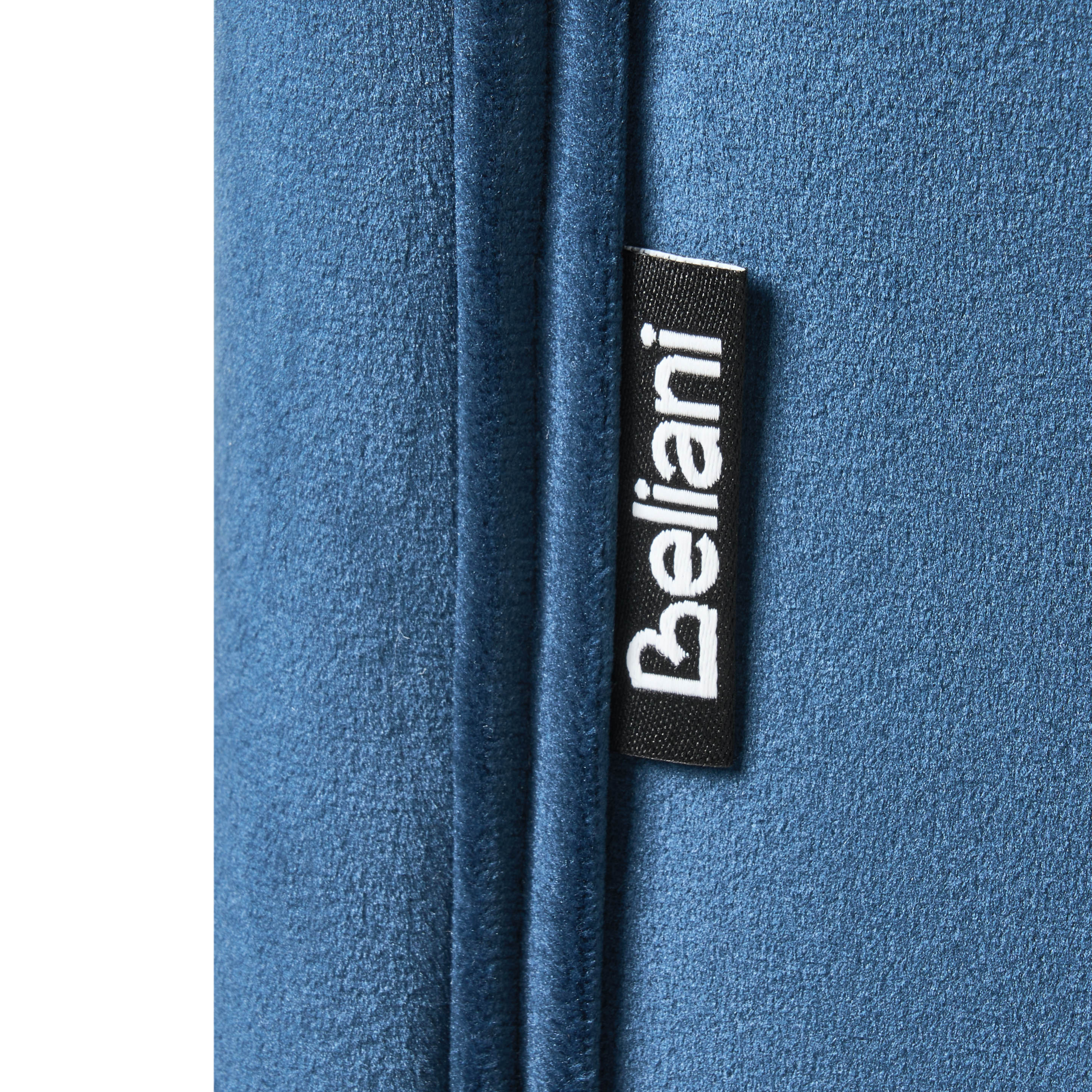 Set de 2 scaune dining PISECO Catifea Albastru închis [8]