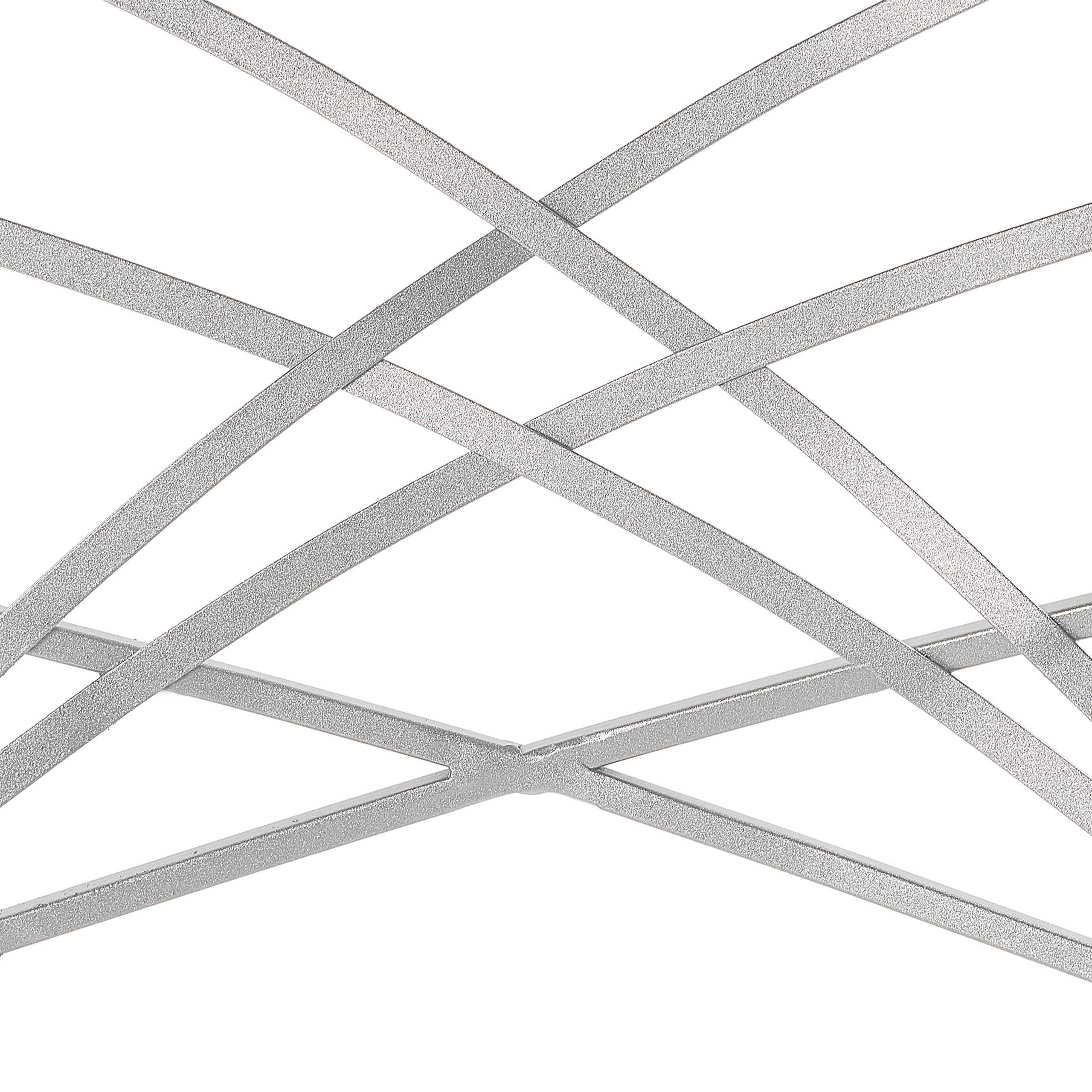 Set of 2 dining chairs GIRARD Metal Silver [9]