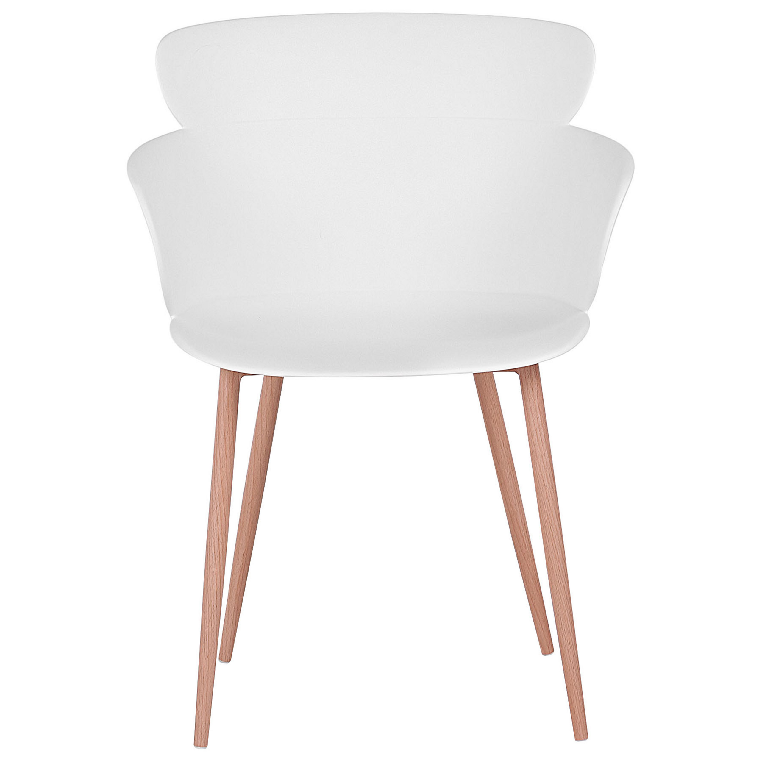 Set of 2 Dining Chairs SUMKLEY White [5]