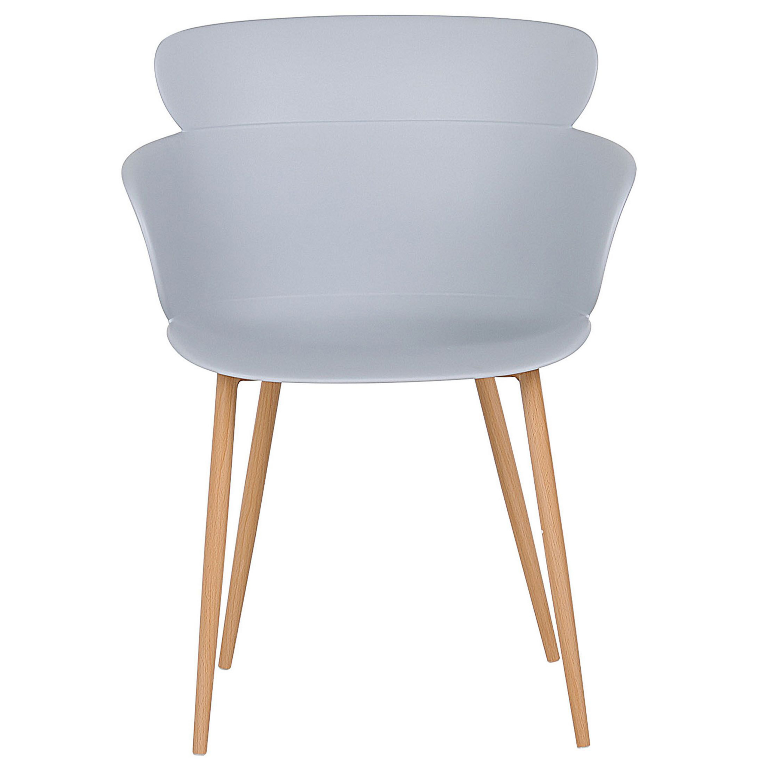 Set of 2 dining chairs SUMKLEY Light Grey [5]