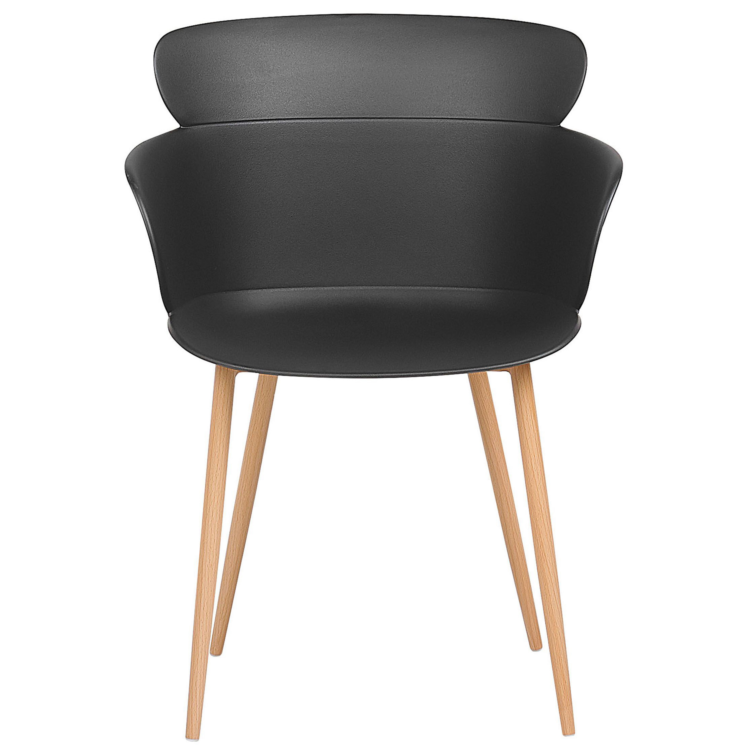 Set de 2 scaune dining SUMKLEY Negru [5]