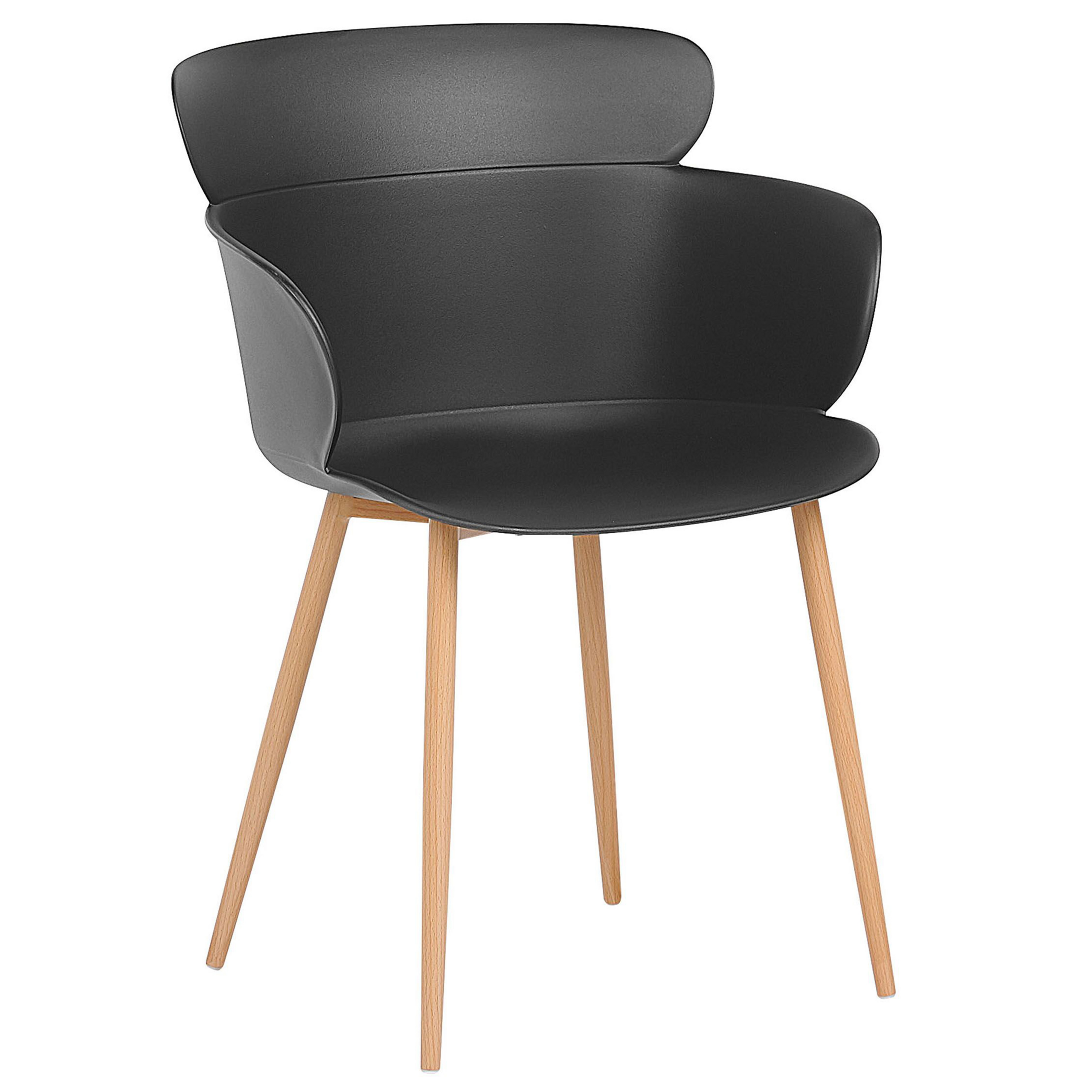 Set de 2 scaune dining SUMKLEY Negru [4]