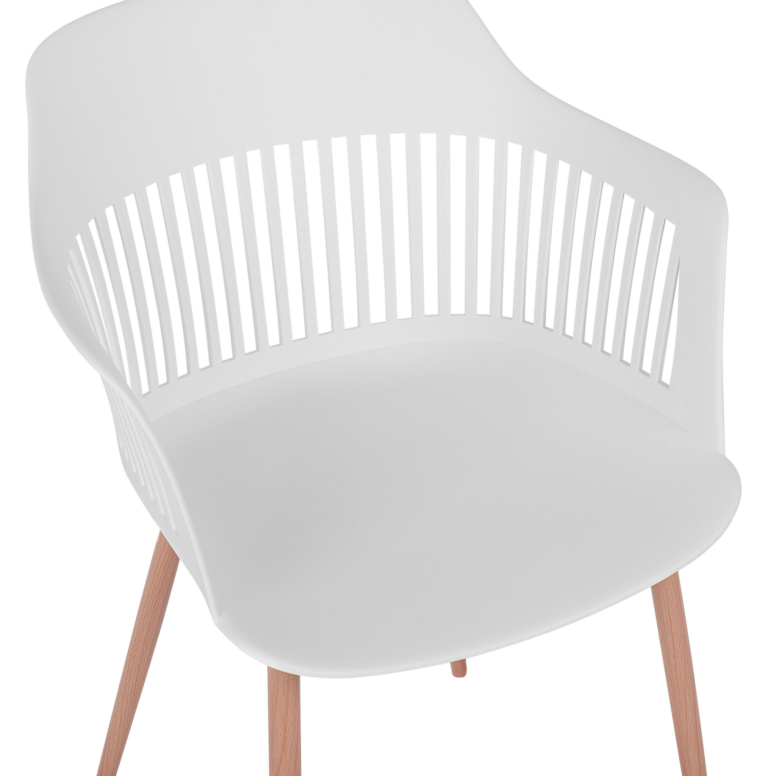 Set de 2 scaune dining BERECA Alb [7]