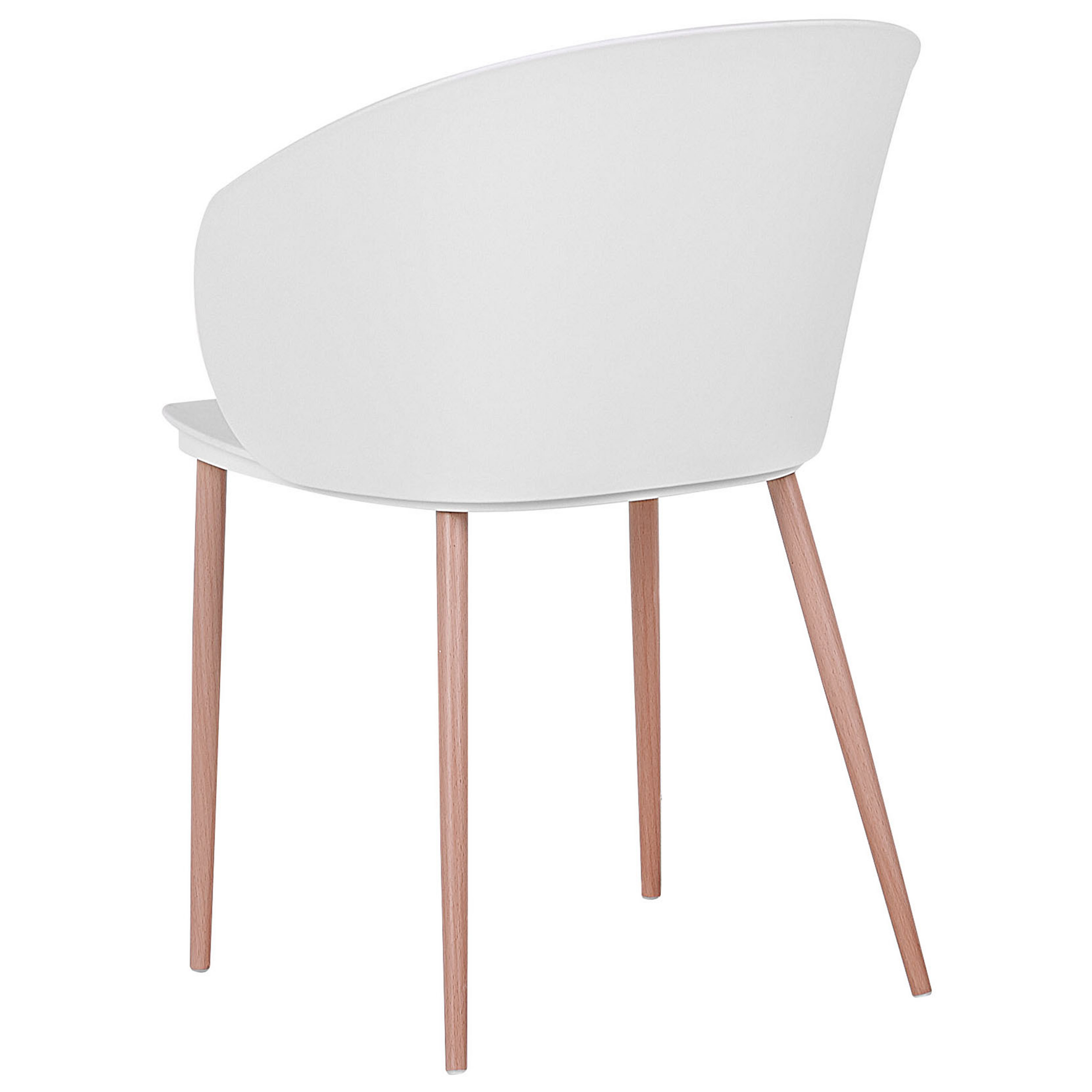 Set of 2 Dining Chairs BLAYKEE White [6]