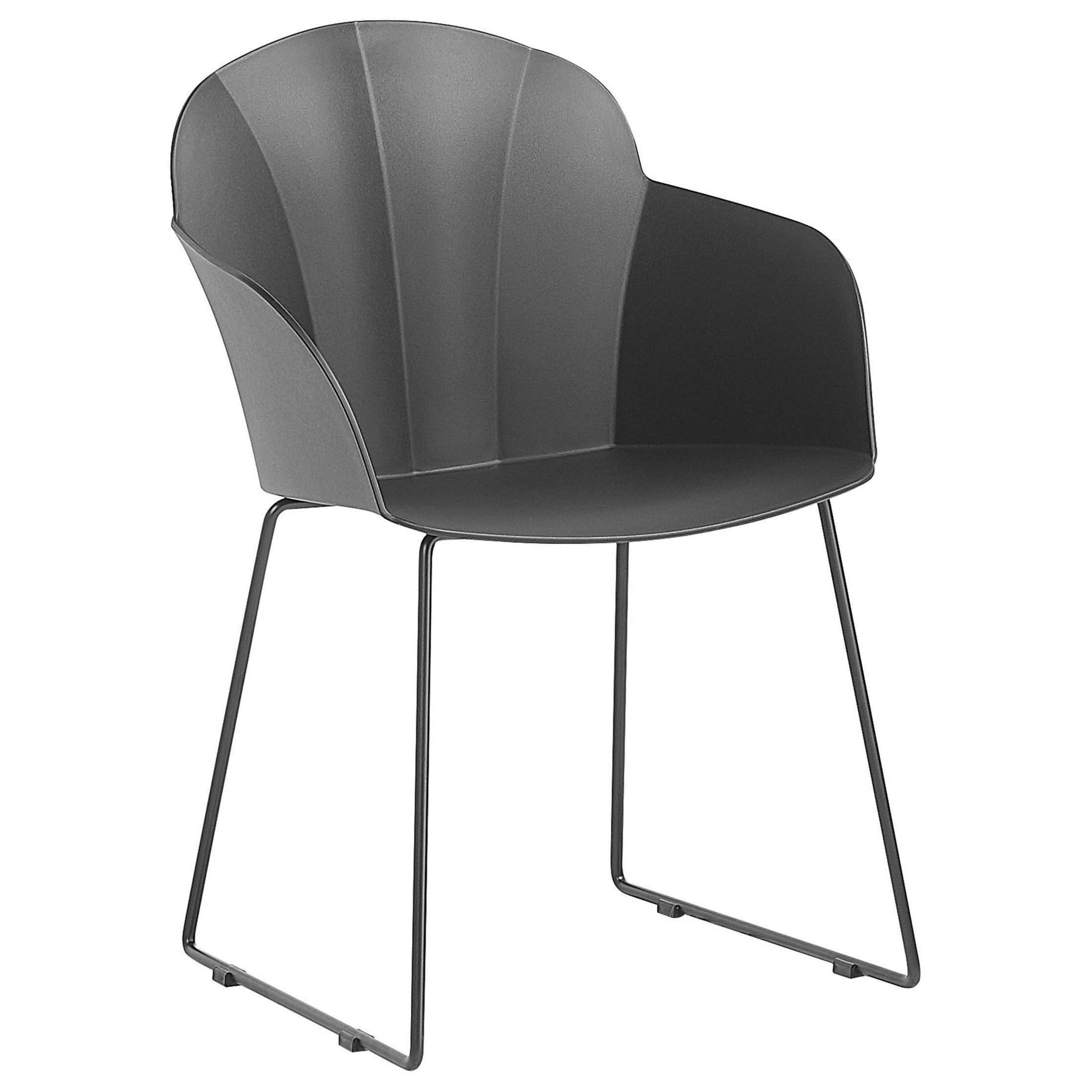 Set de 2 scaune dining SYLVA Negru [4]