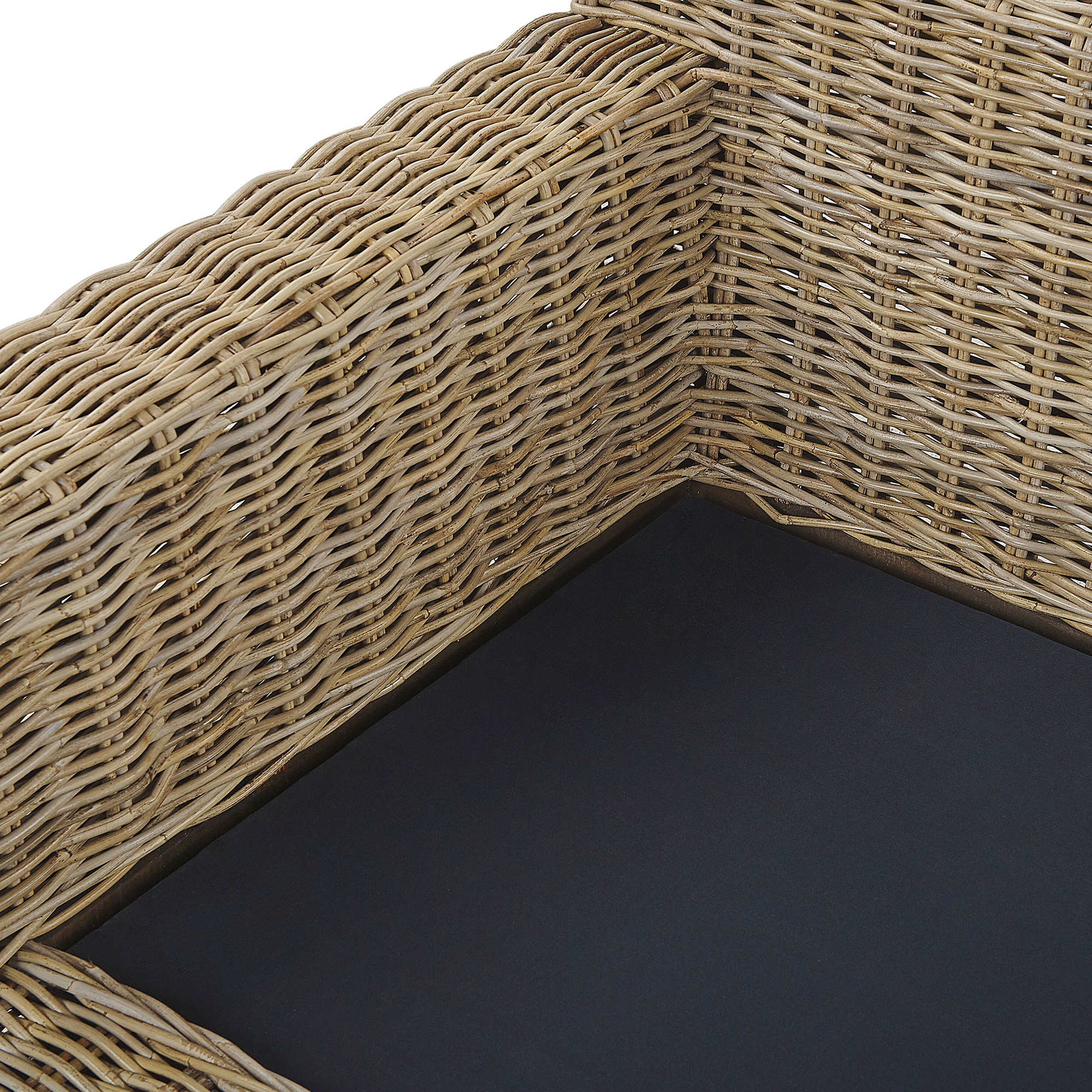 Set de 2 fotolii de grădină ARDEA Ratan Maro deschis [7]