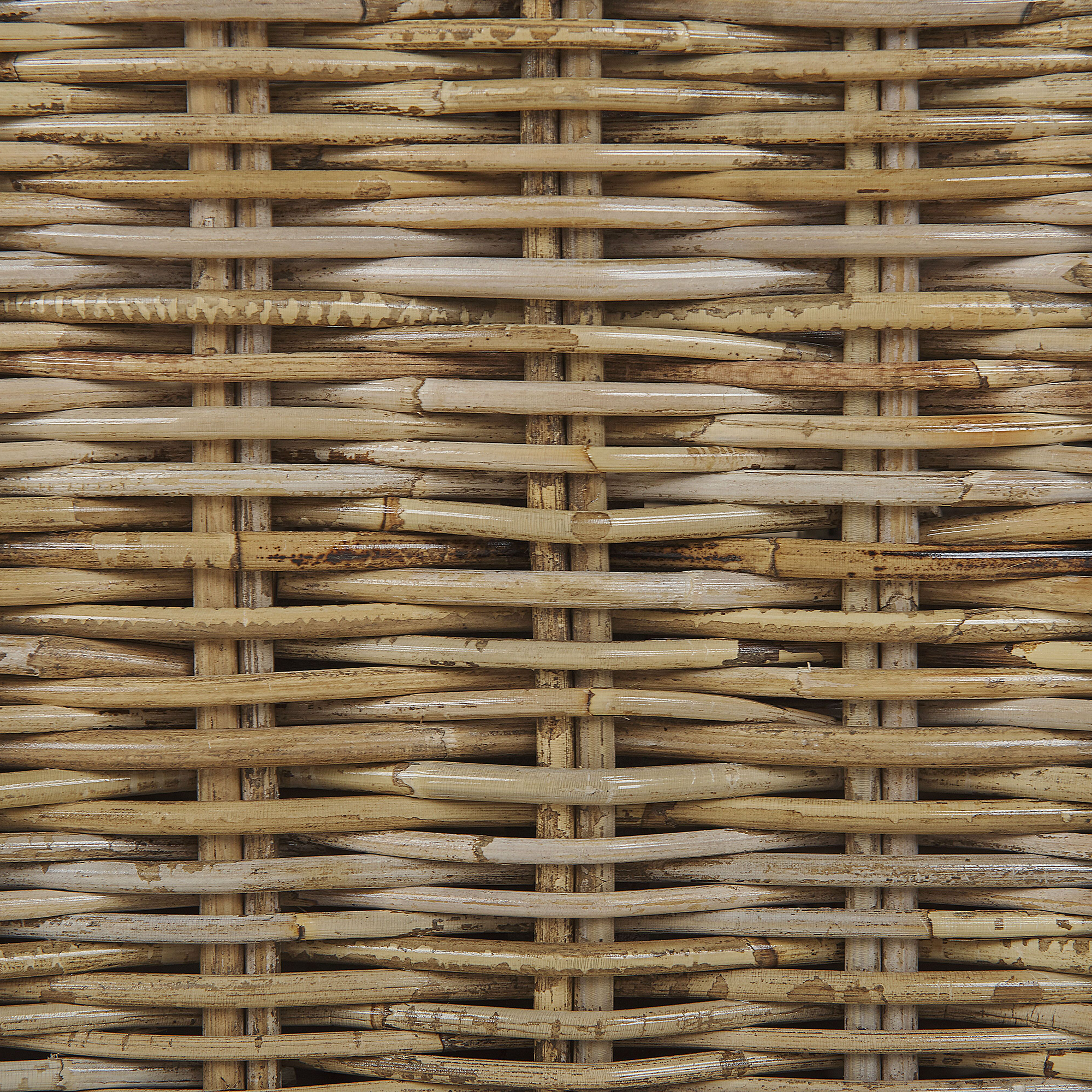 Set de 2 fotolii de grădină ARDEA Ratan Maro deschis [11]