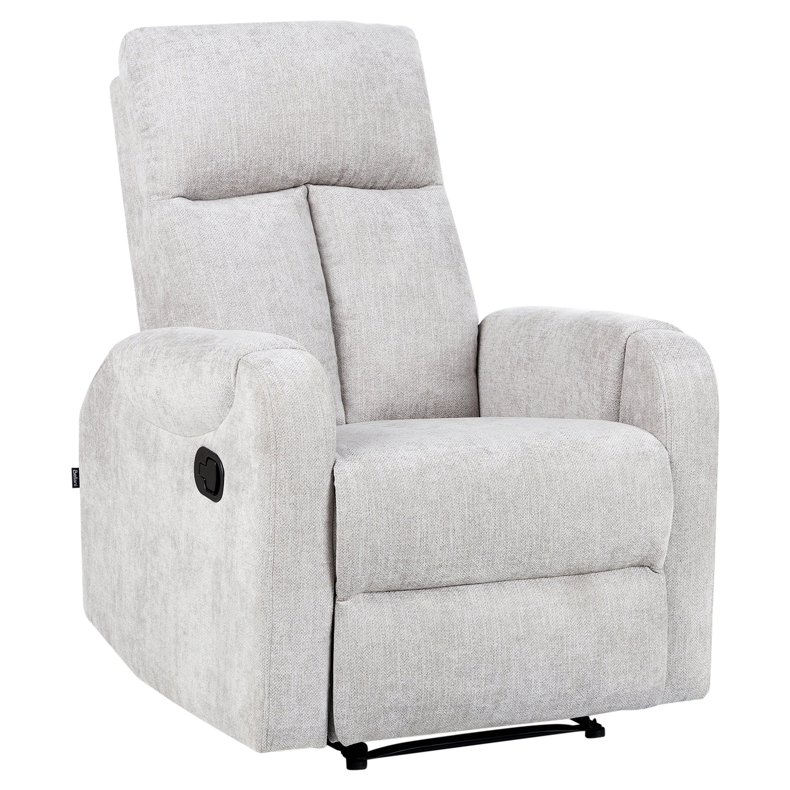 Armchair with recliner SOMERO Retractable footrest Grey [2]