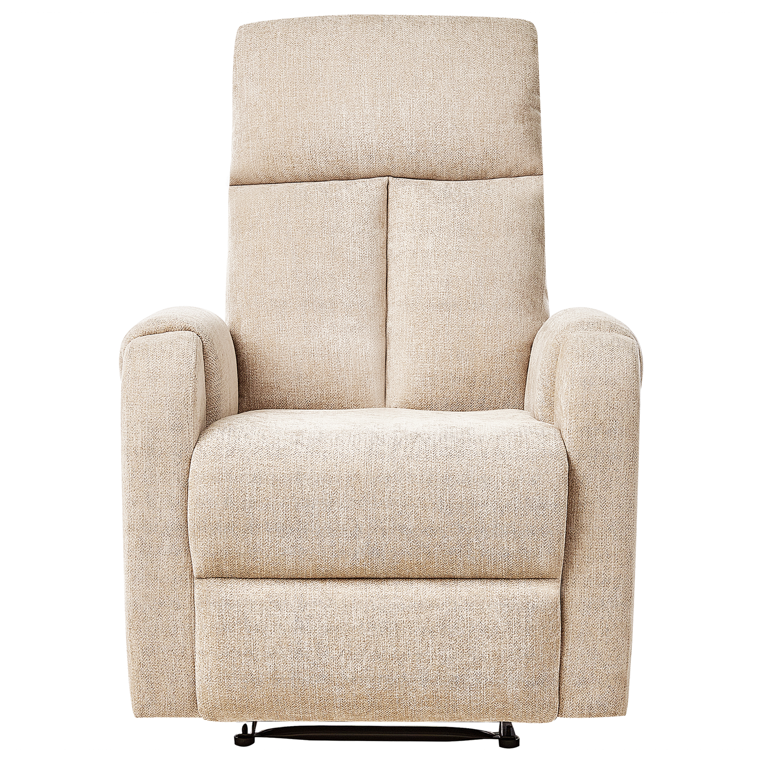 SOMERO recliner chair Retractable footrest Beige [5]