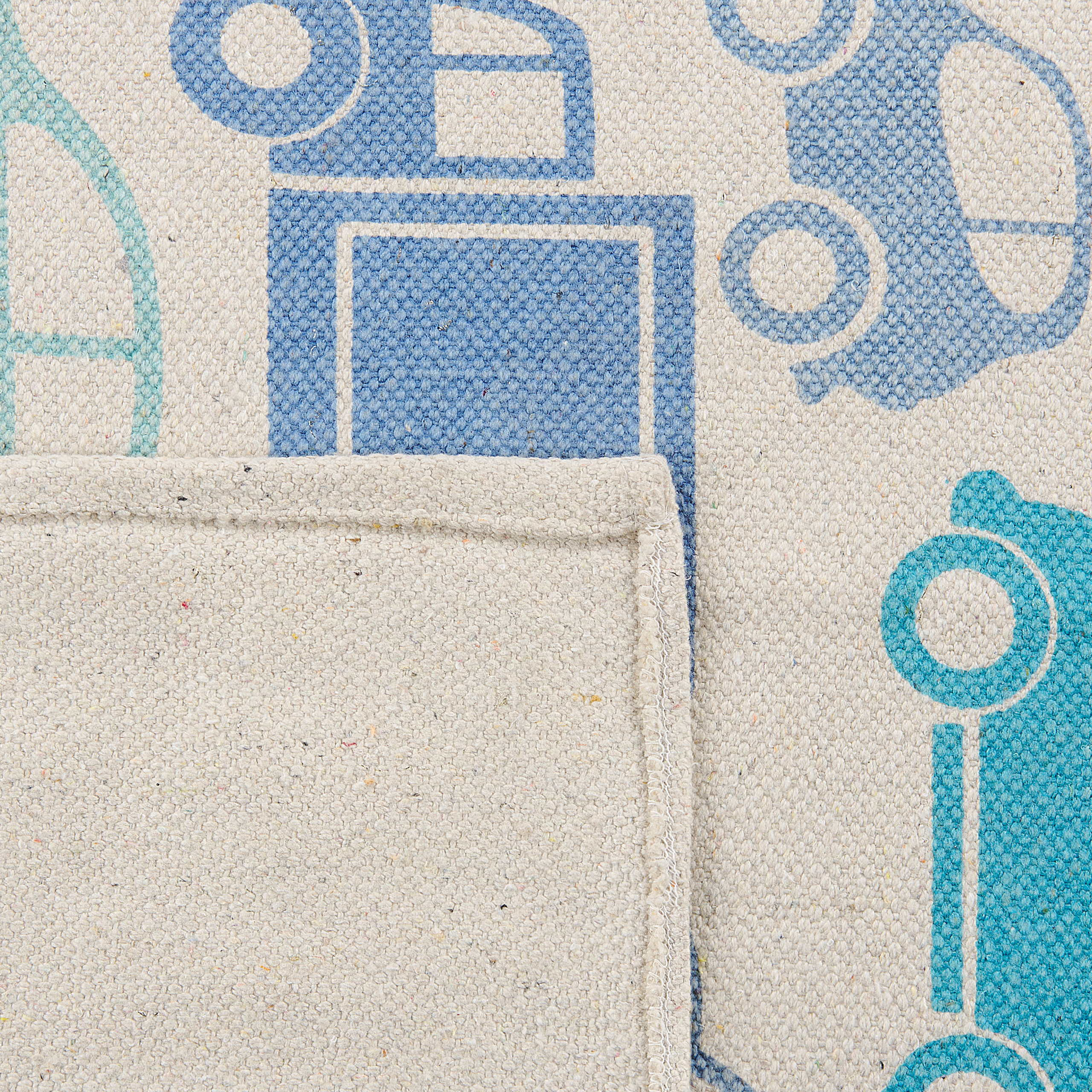 Children's rug MADURAJ Blue 60 x 90 cm Cotton [5]