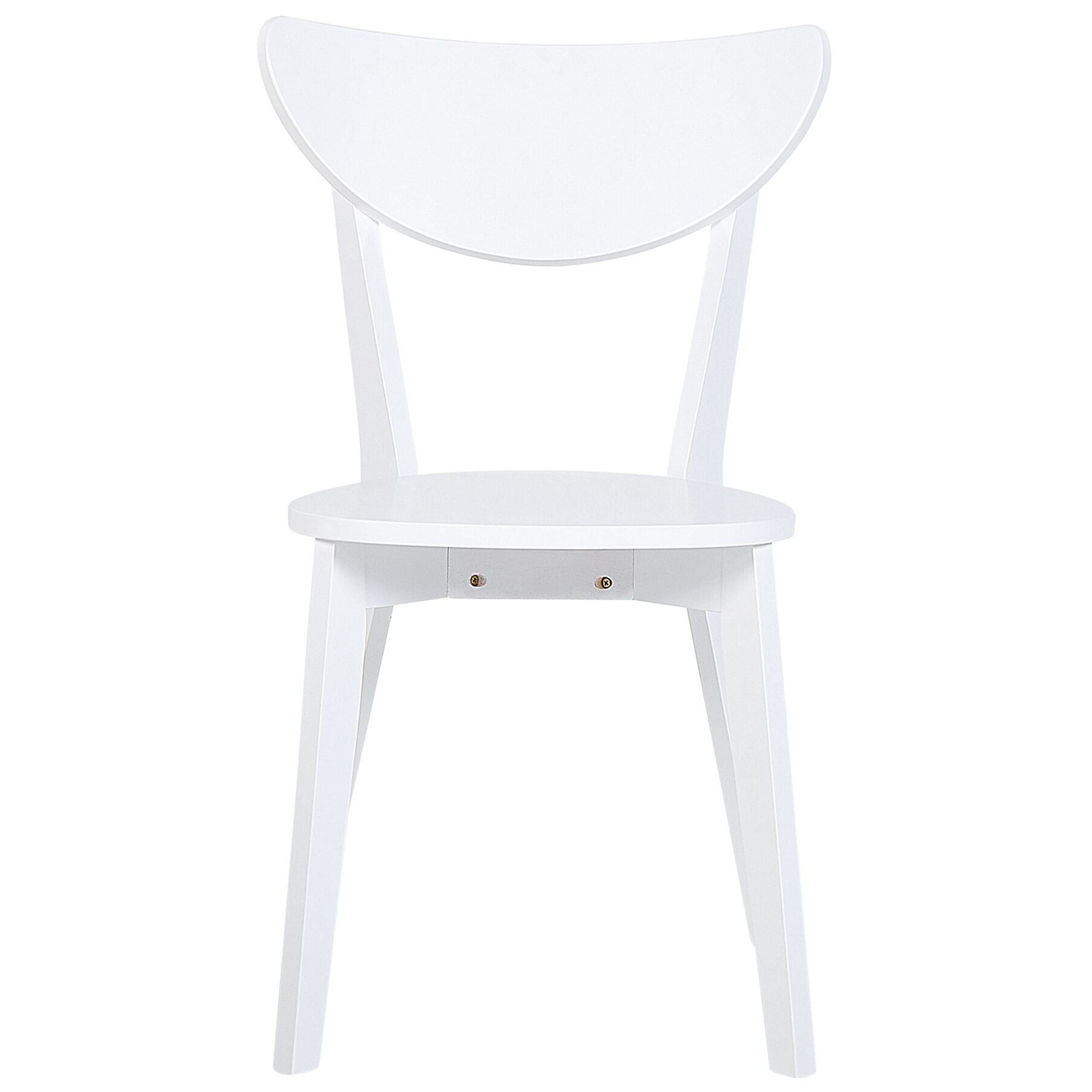 Set of 2 dining chairs ROXBY White [5]