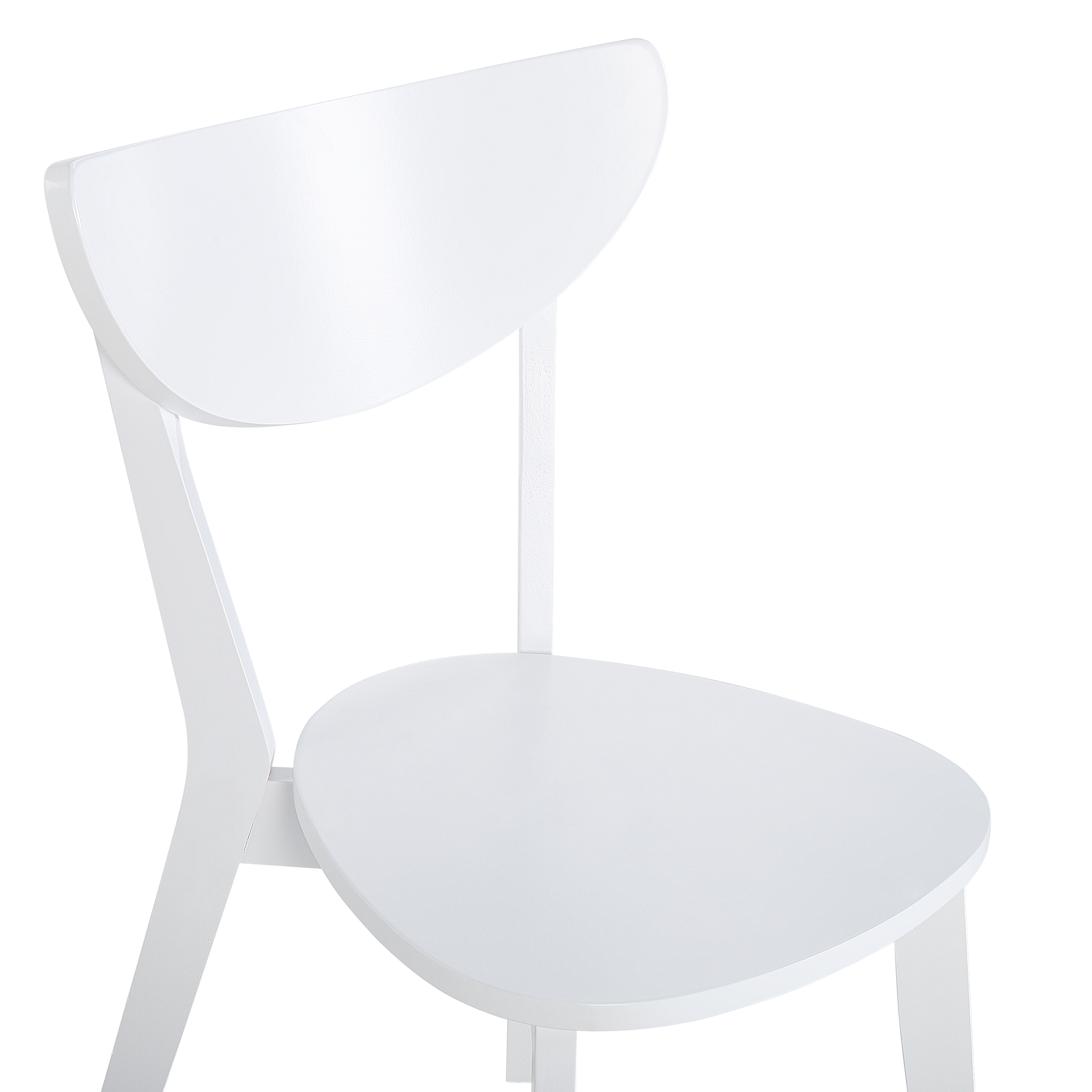 Set of 2 dining chairs ROXBY White [7]