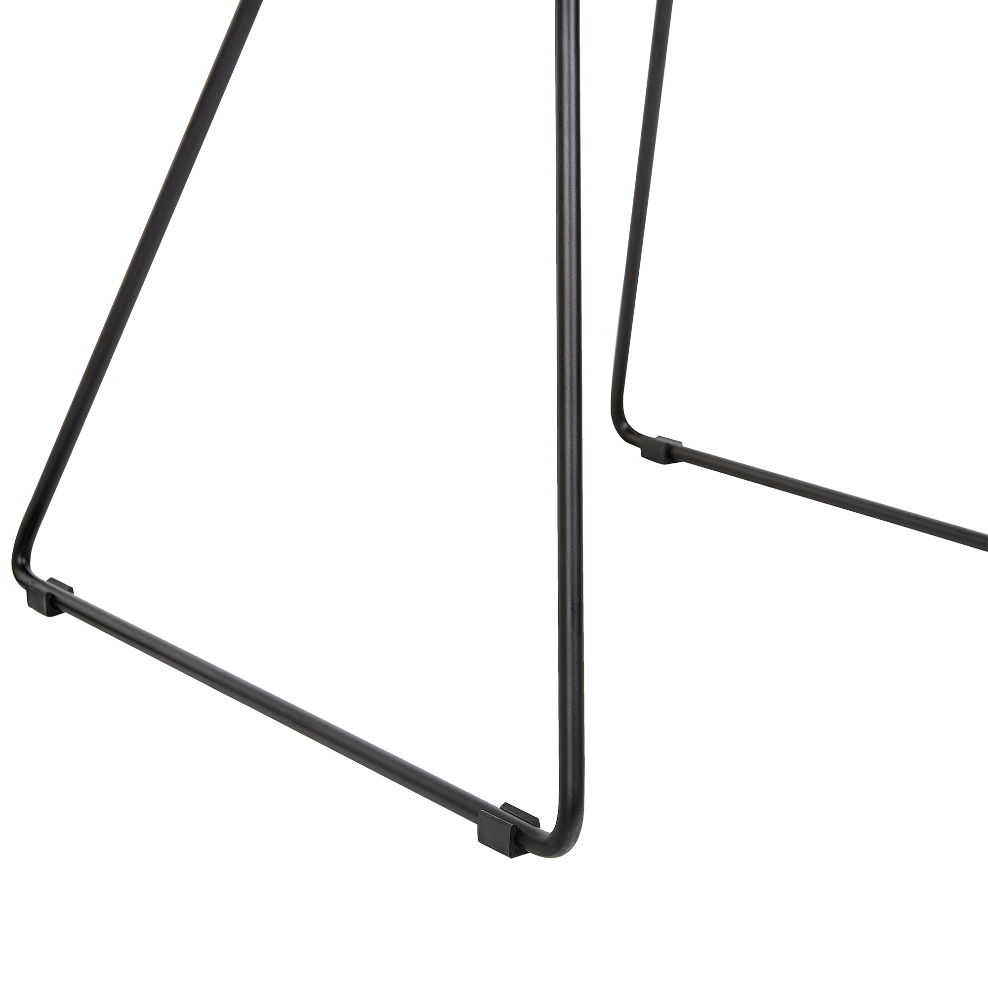 Set of 2 dining chairs AURORA Metal Black [8]