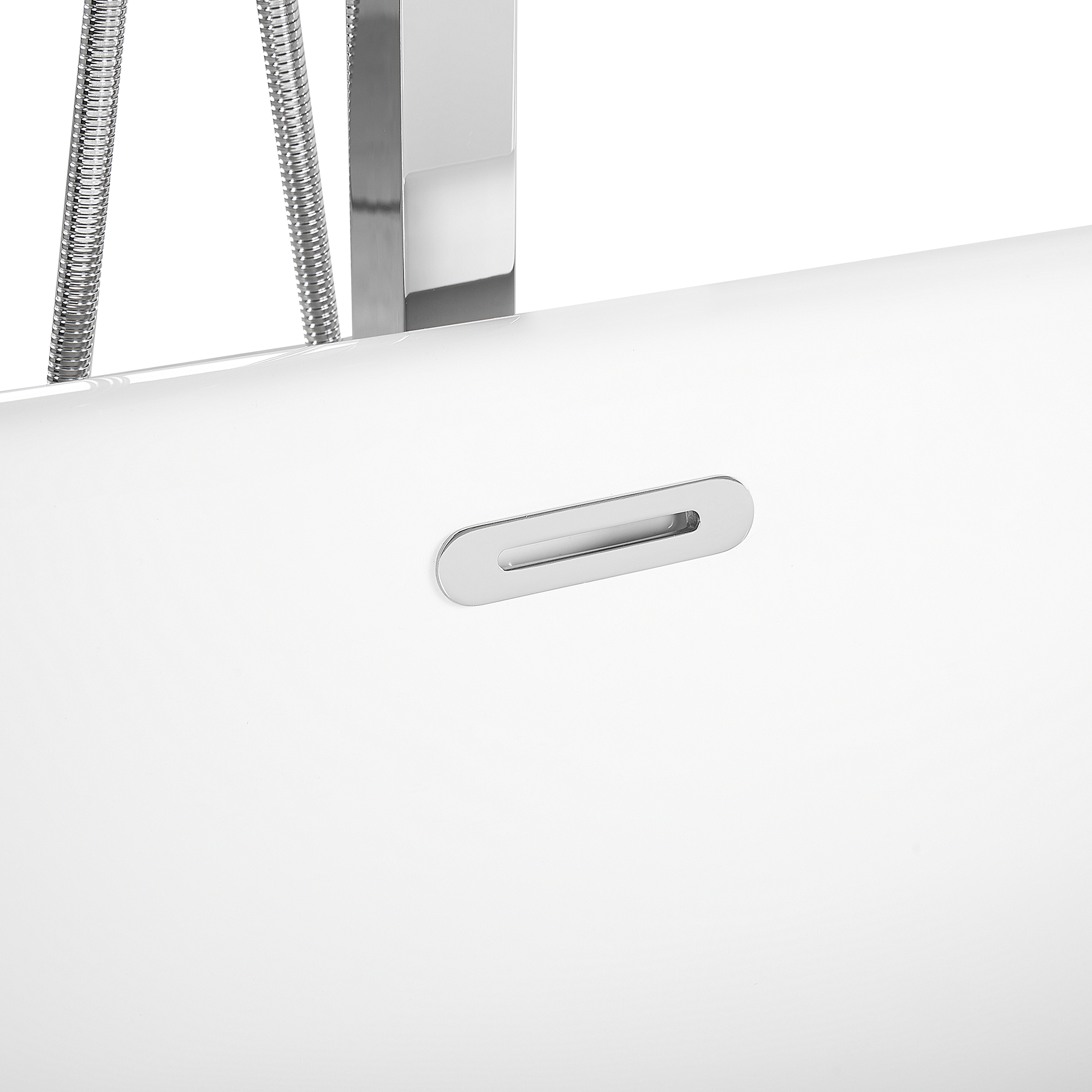 Cadă freestanding PINEL 170 x 80 cm Argintiu [9]