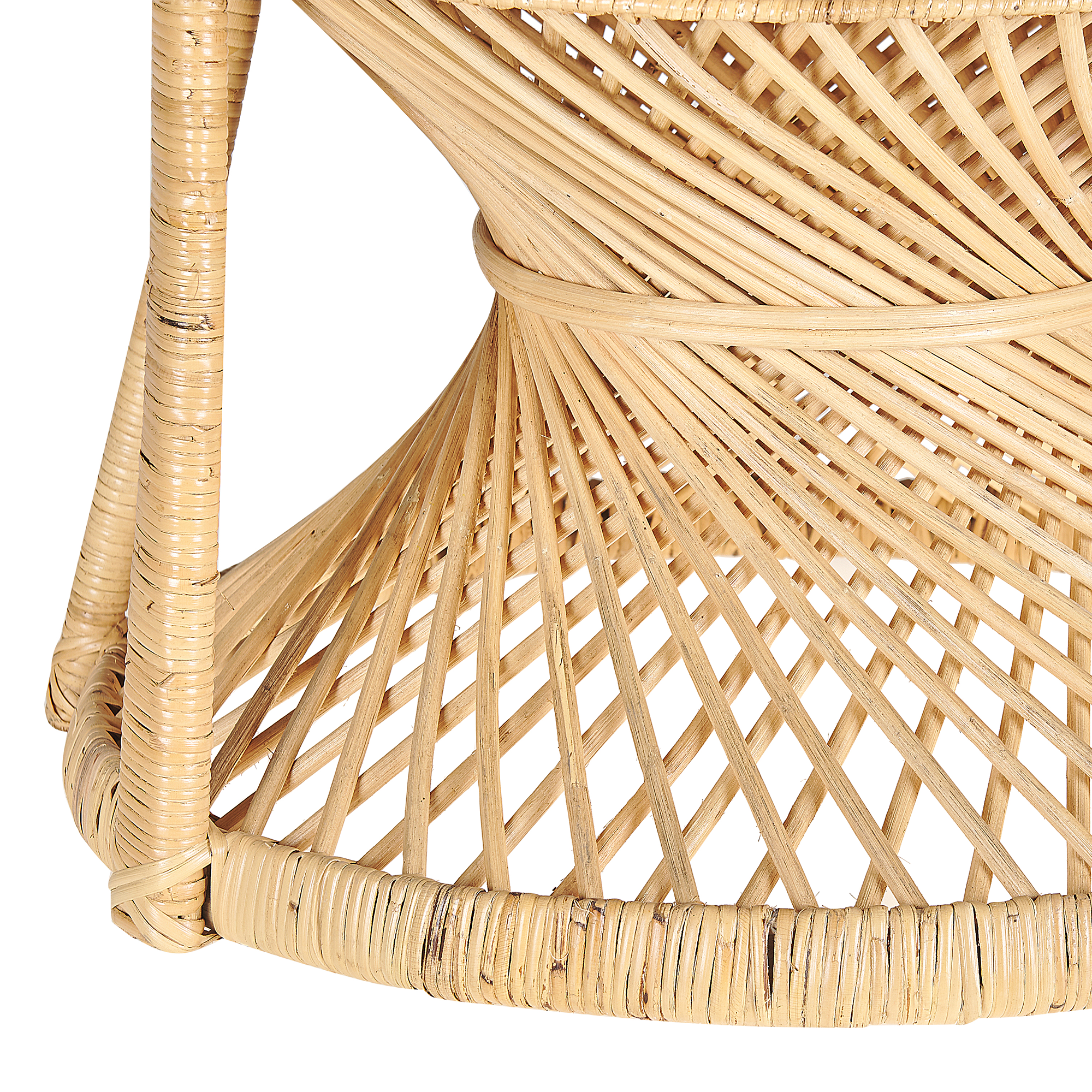 EMMANUELLE peacock chair Natural rattan [8]