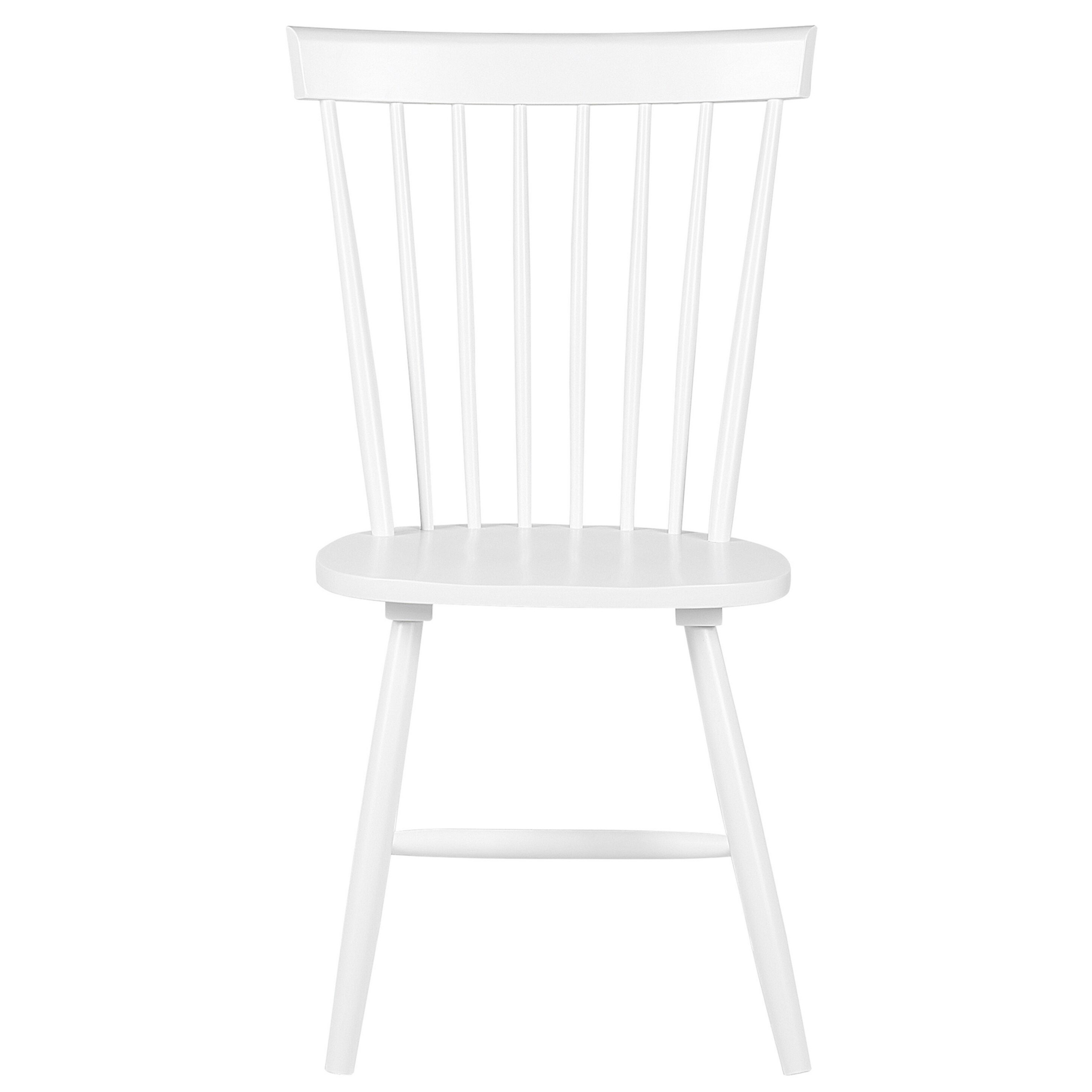 Set de 2 scaune dining BURGES Lemn Alb [4]