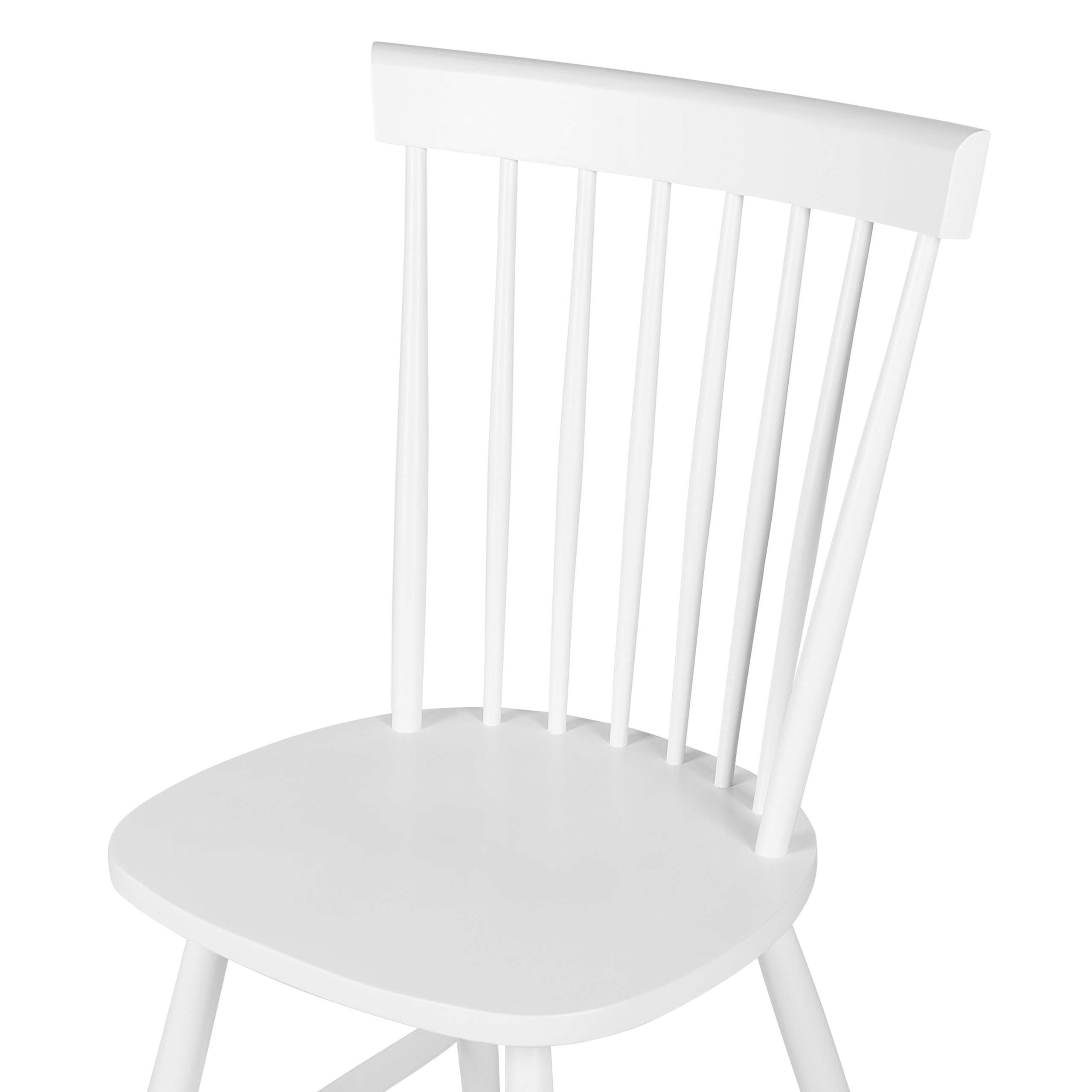 Set de 2 scaune dining BURGES Lemn Alb [6]