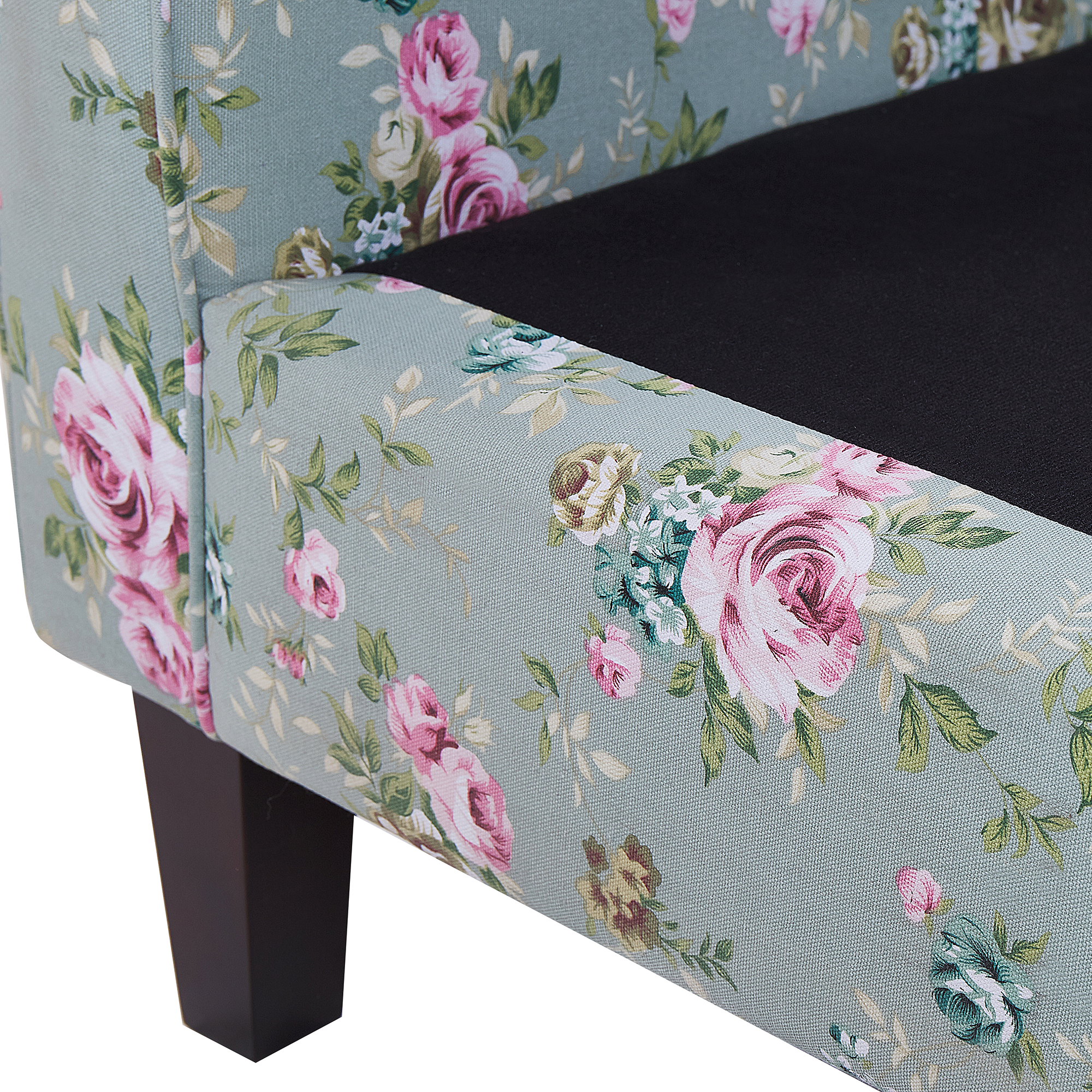 Fotoliu cu spătar înalt HAMAR cu taburet  Verde [8]