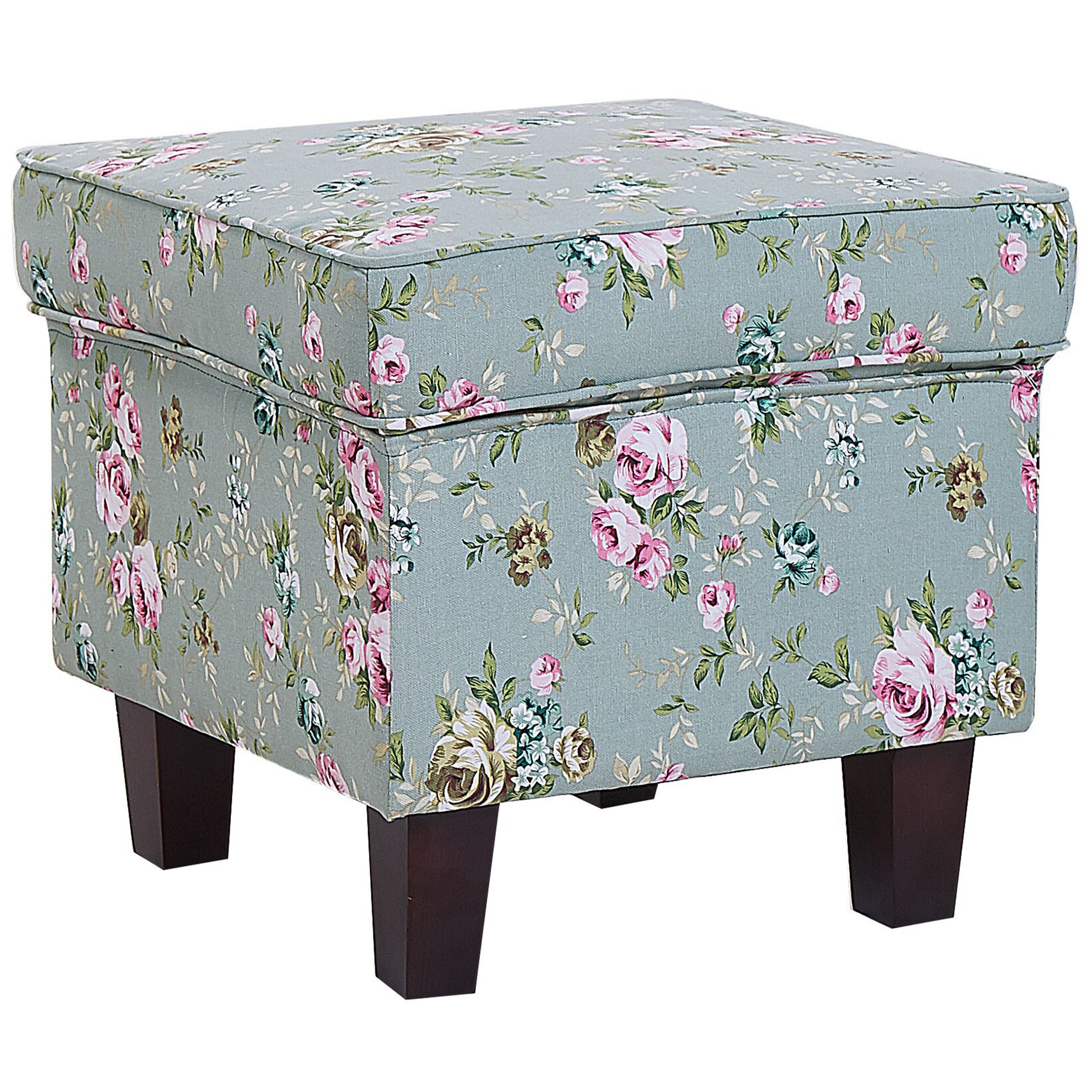 Fotoliu cu spătar înalt HAMAR cu taburet  Verde [11]