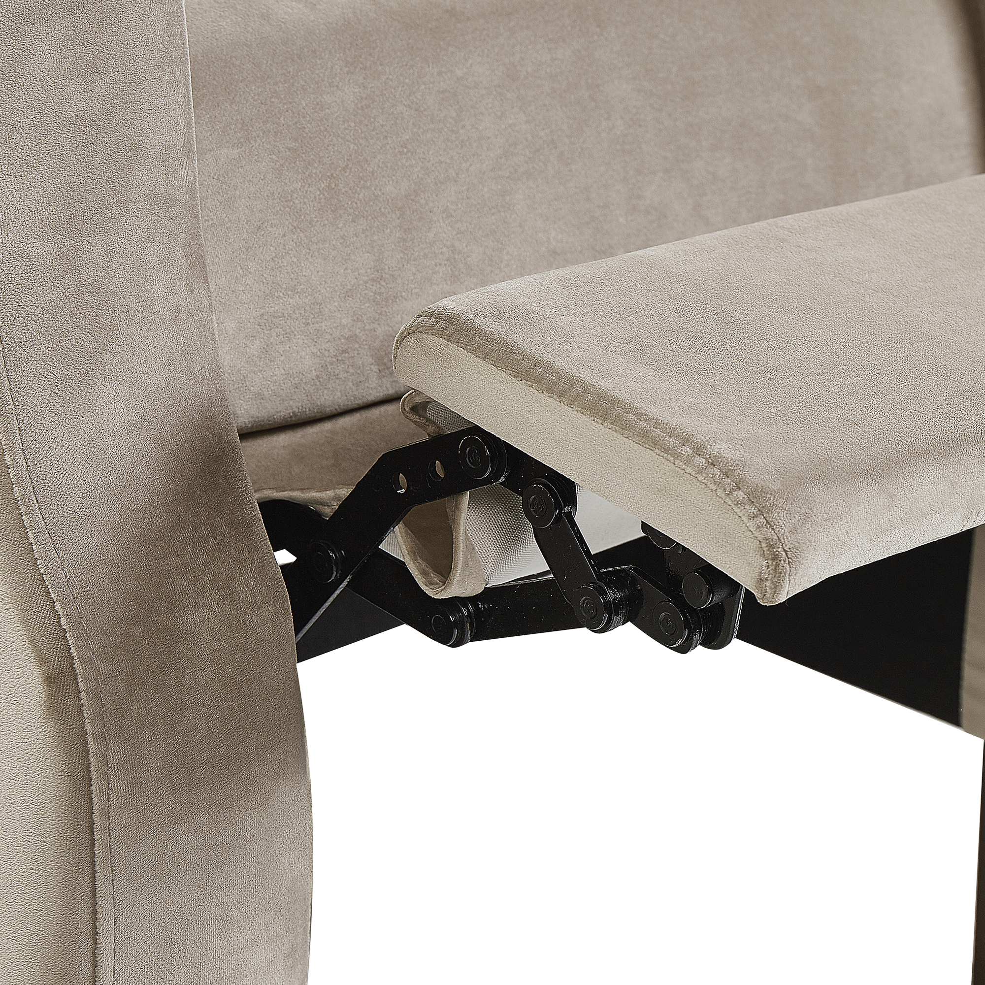 Fotoliu cu recliner EGERSUND Catifea Taupe [8]