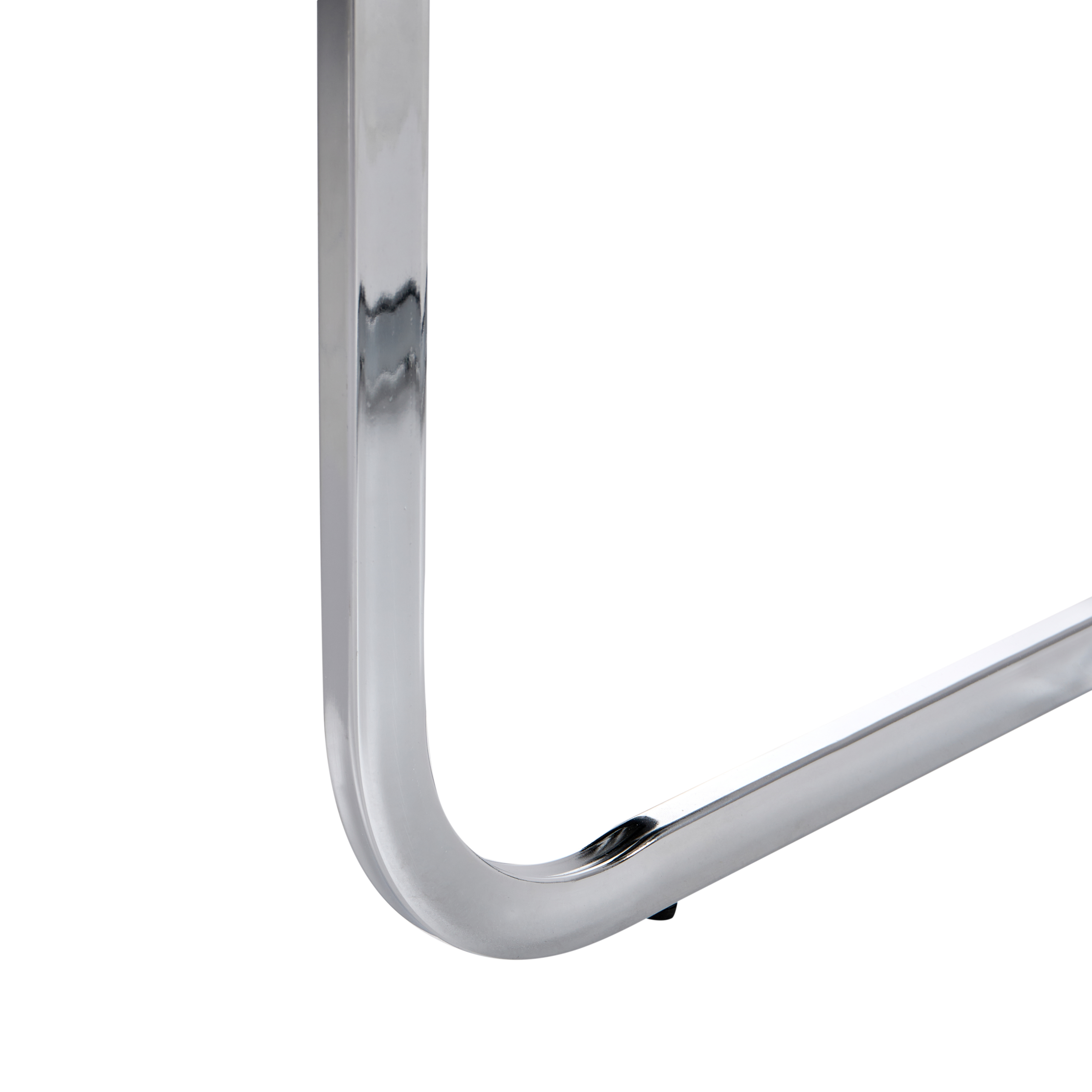 Set of 2 dining chairs ALTOONA Velvet Navy Blue [9]