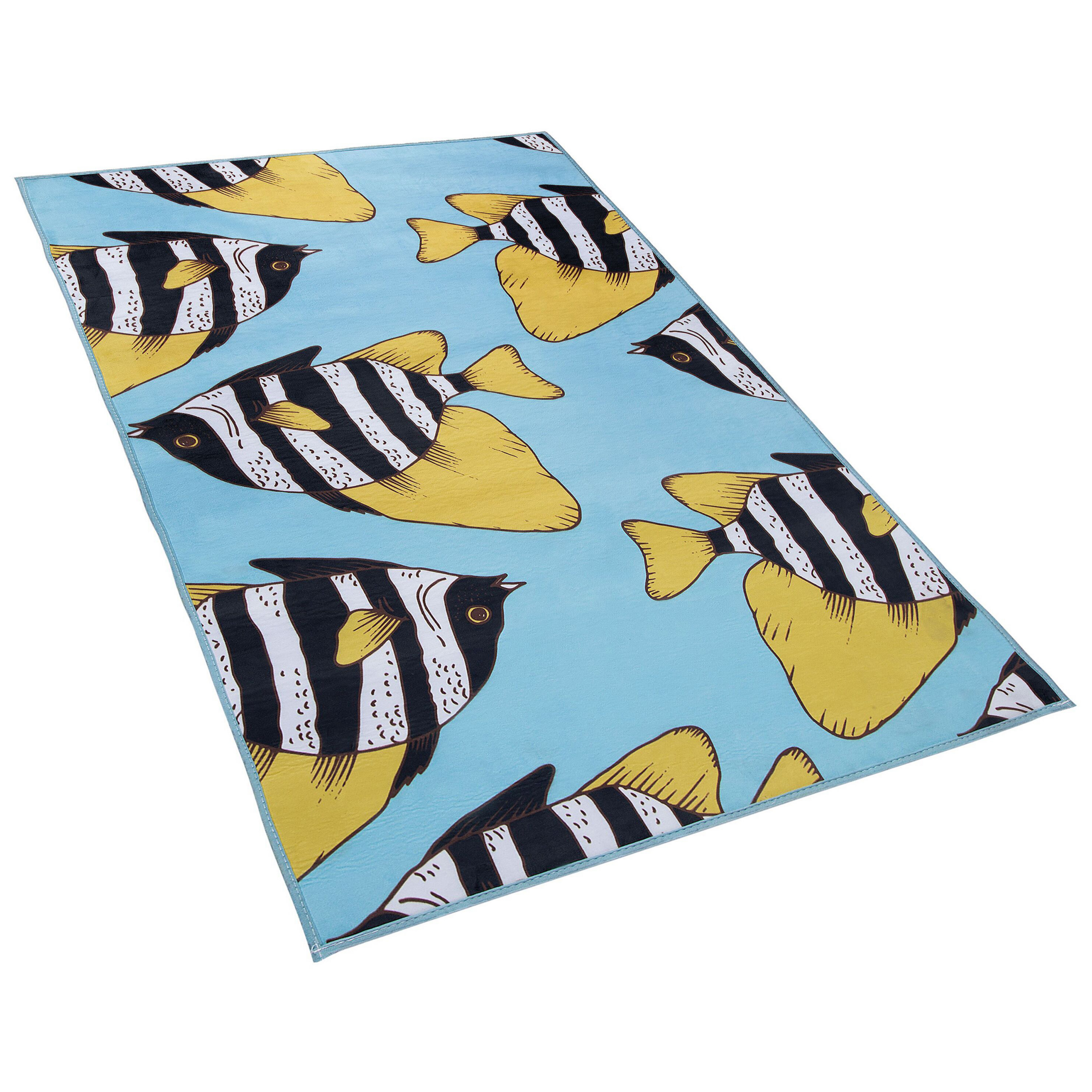 Covor pentru copii FIZME Albastru 80 x 140 cm [4]