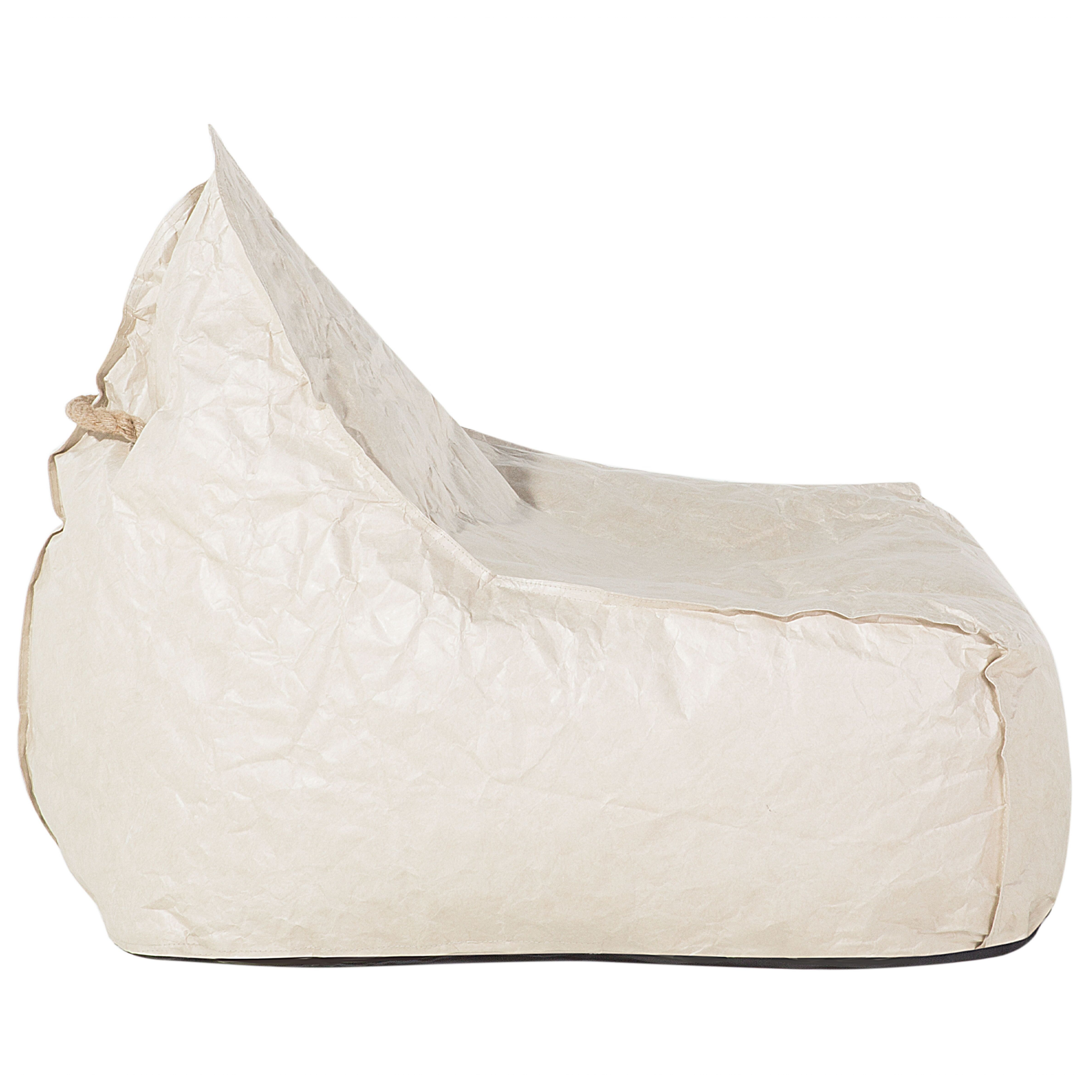 200 L DROP puff armchair 63 cm 75 cm Light beige [6]