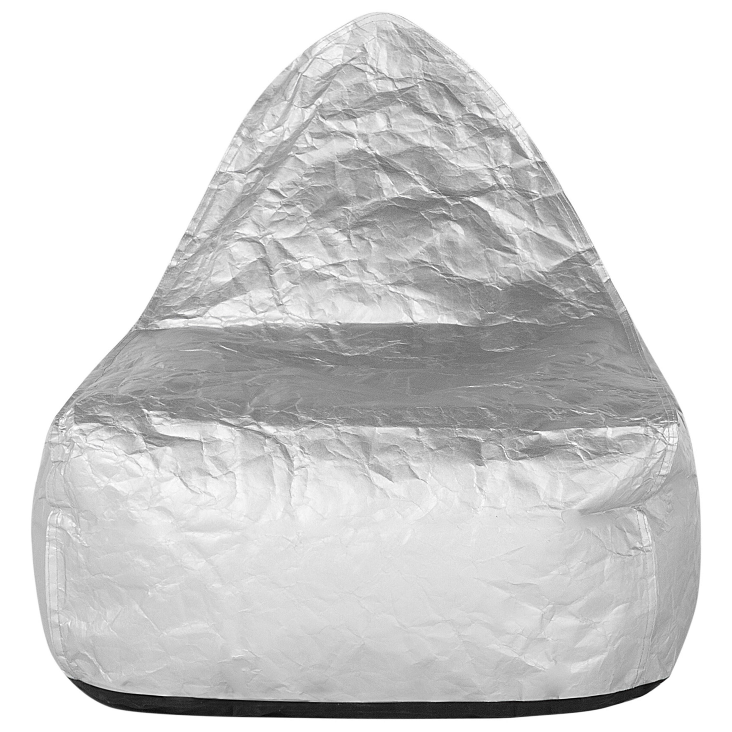 Fotoliu puf 200 L DROP 63 cm 75 cm Argintiu [4]