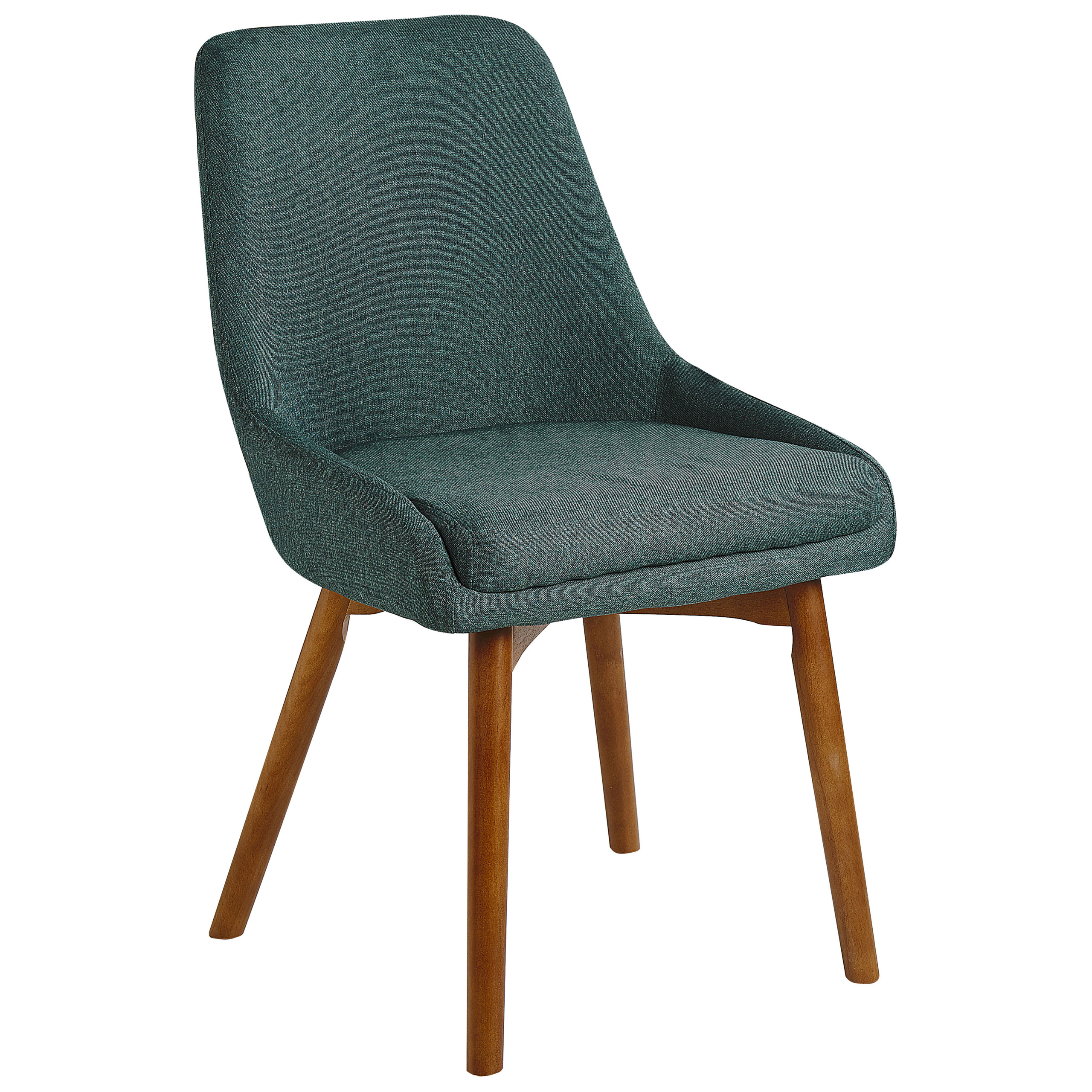 Set of 2 MELFORT Dining Chairs Dark Green [5]