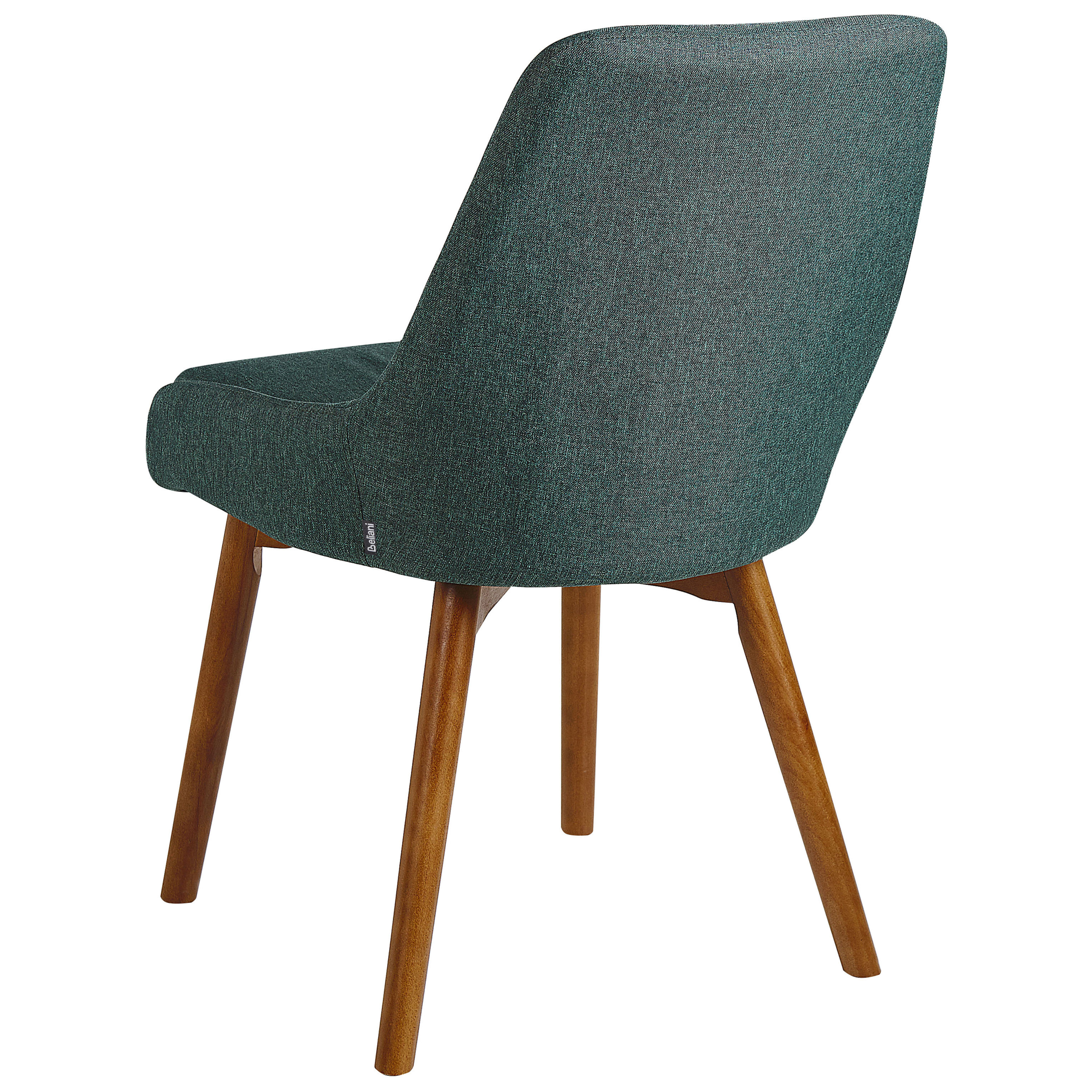 Set of 2 MELFORT Dining Chairs Dark Green [6]