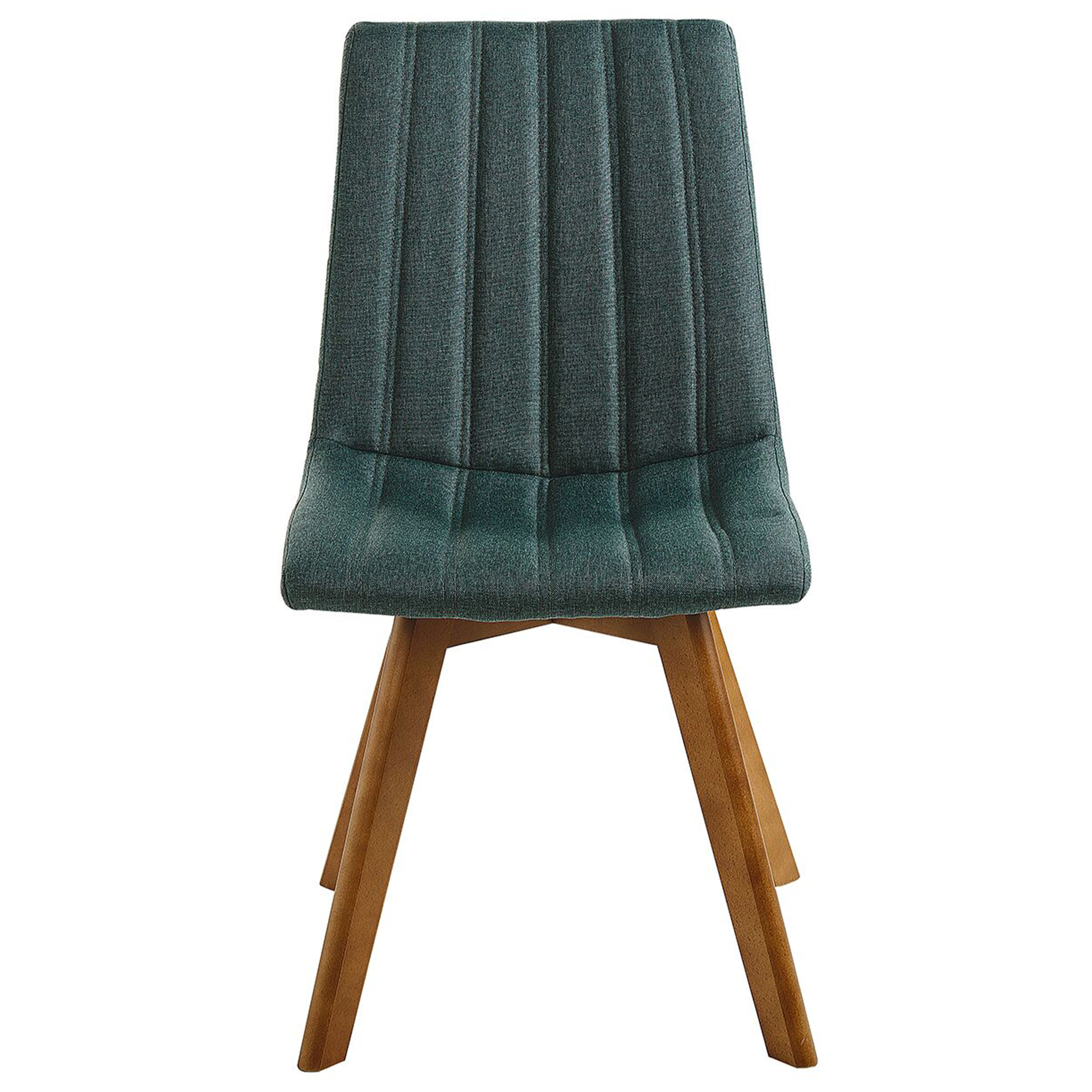 Set of 2 chairs CALGARY dining chair Dark green [4]