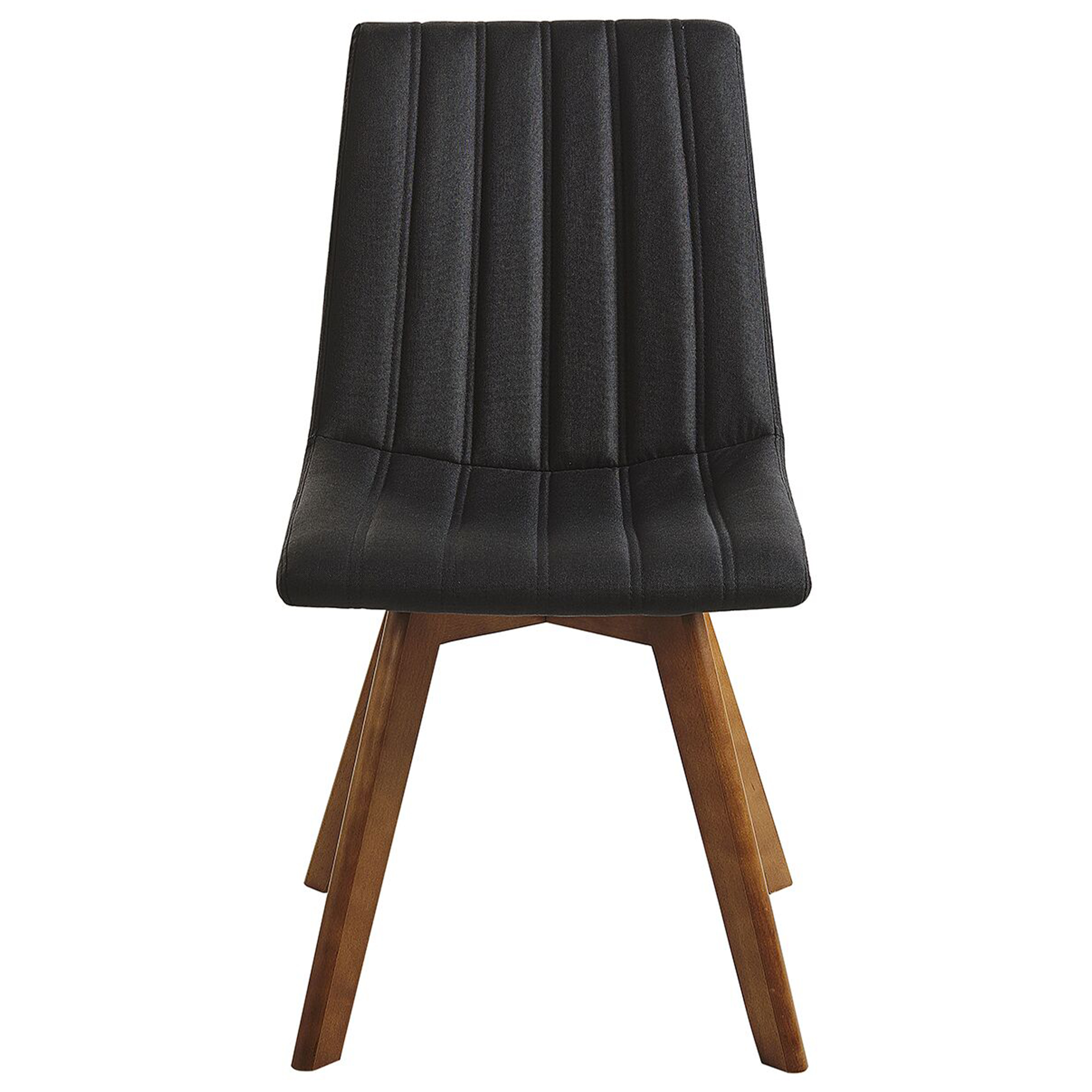 Set of 2 Dining Chairs CALGARY Black [4]