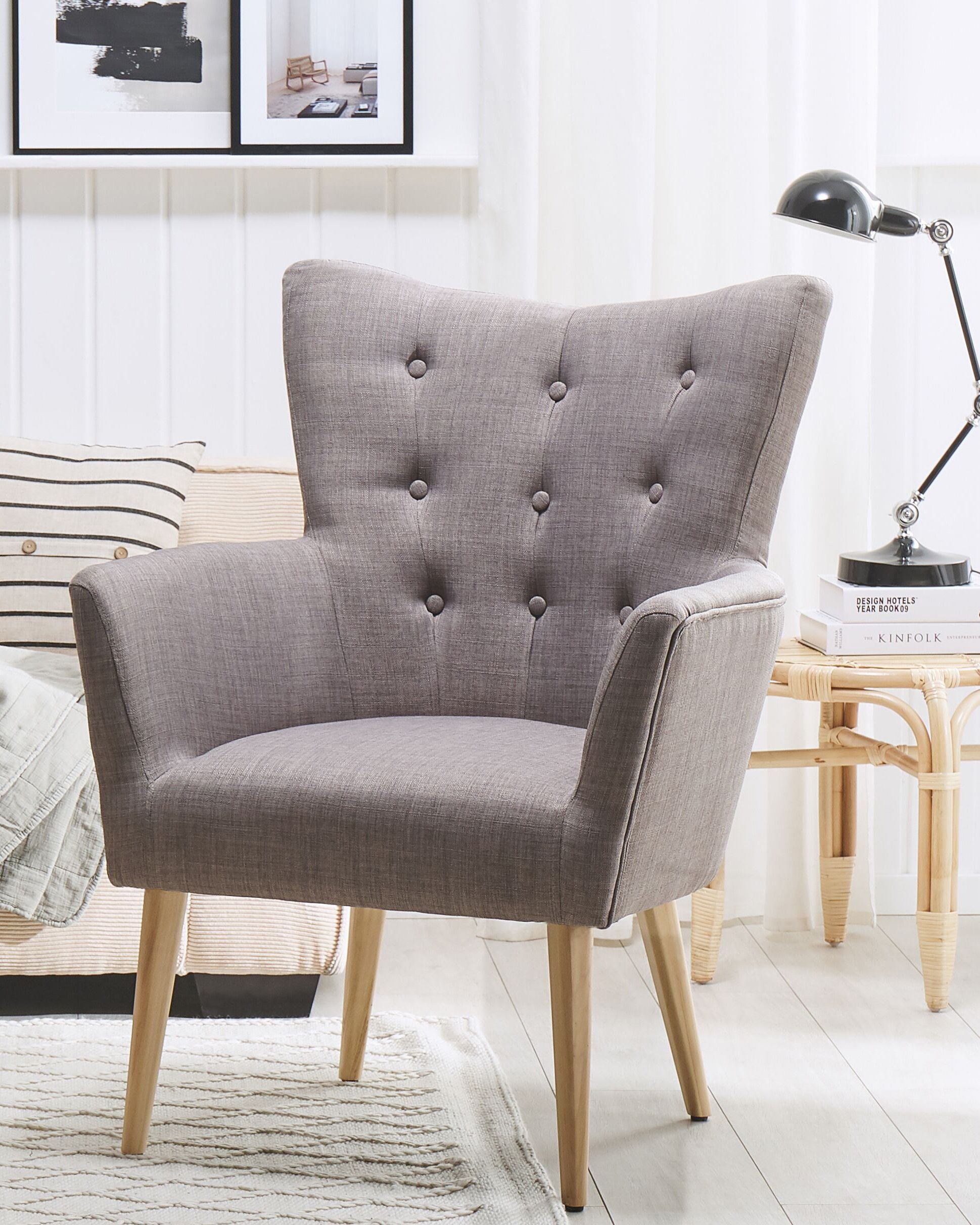 Armchairs - ANGEN Armchair Light Grey