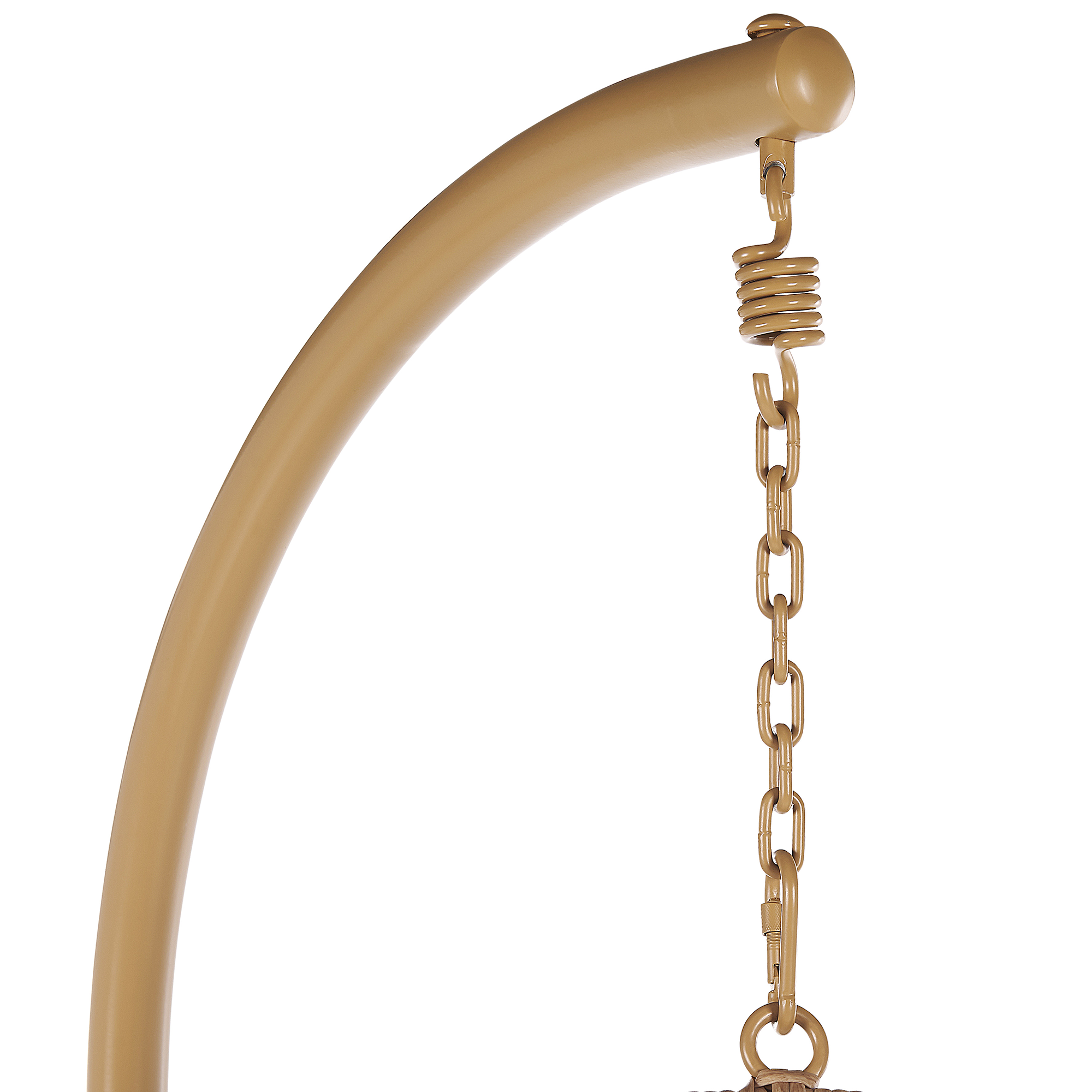 Fotoliu suspendat cu suport ALBA Ratan sintetic Natural [9]