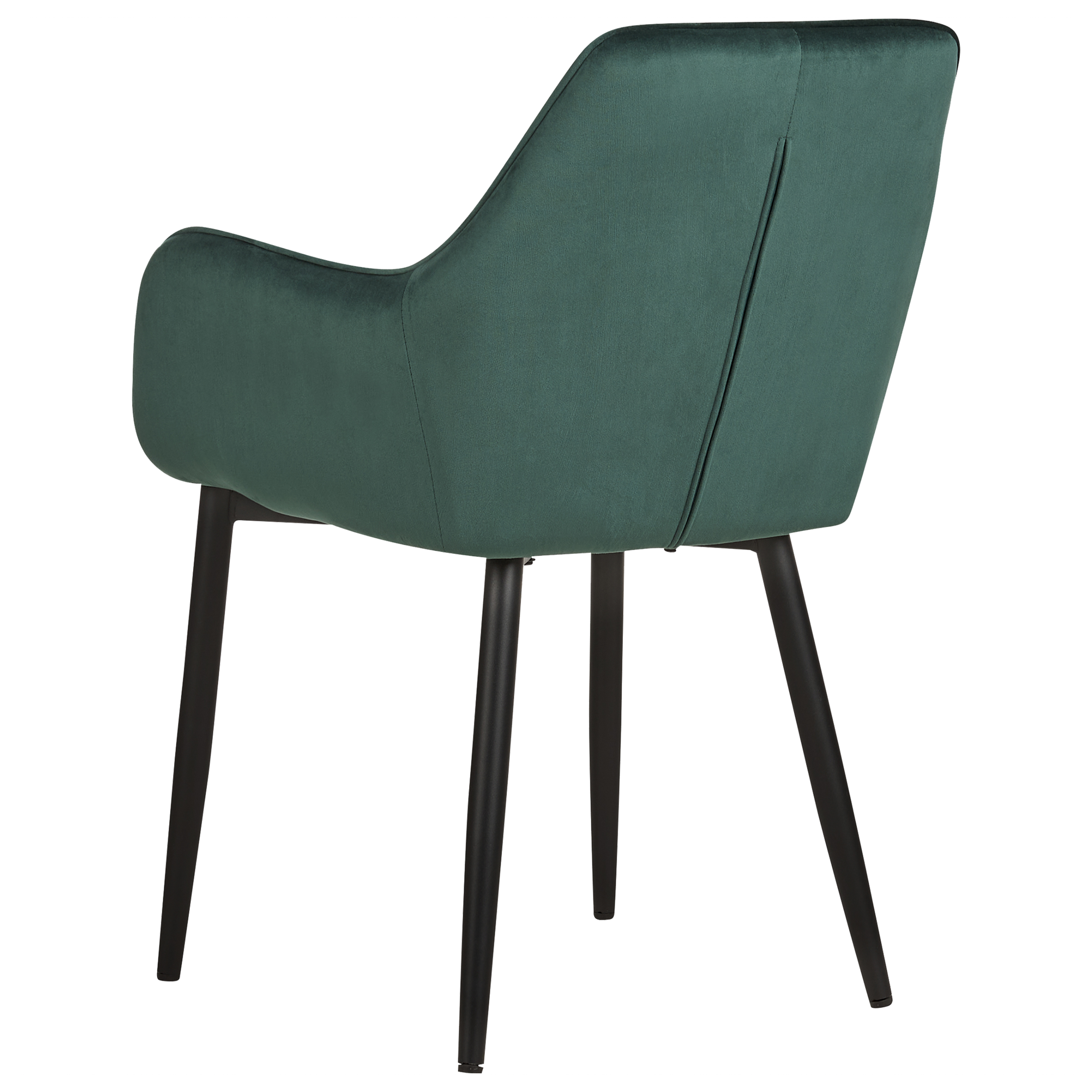 Set of 2 dining chairs WELLSTON Velvet Dark Green [6]