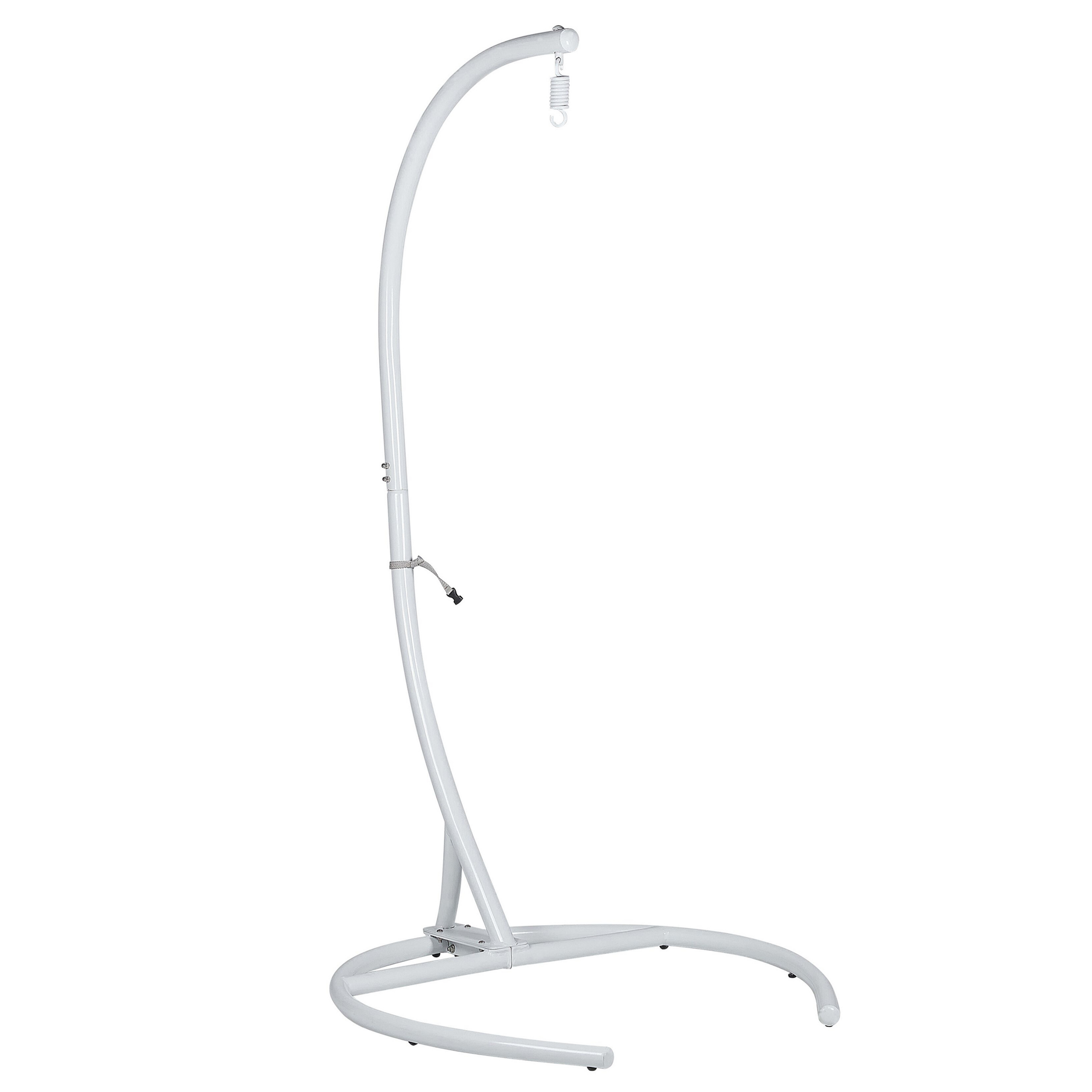 Suspended Armchair with Support SESIA Synthetic Rattan Light Grey [7]