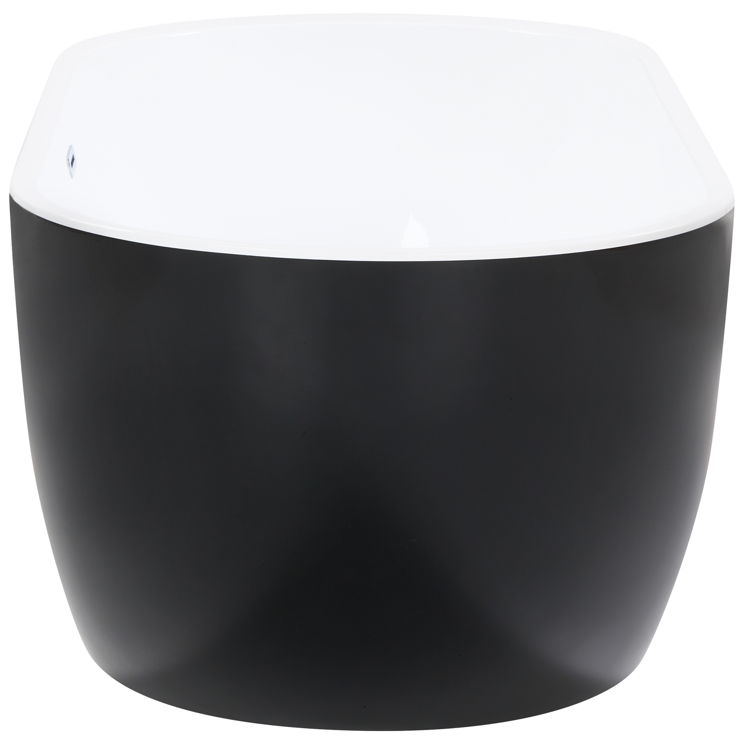 Cadă freestanding NEVIS 170 x 80 cm Negru [6]