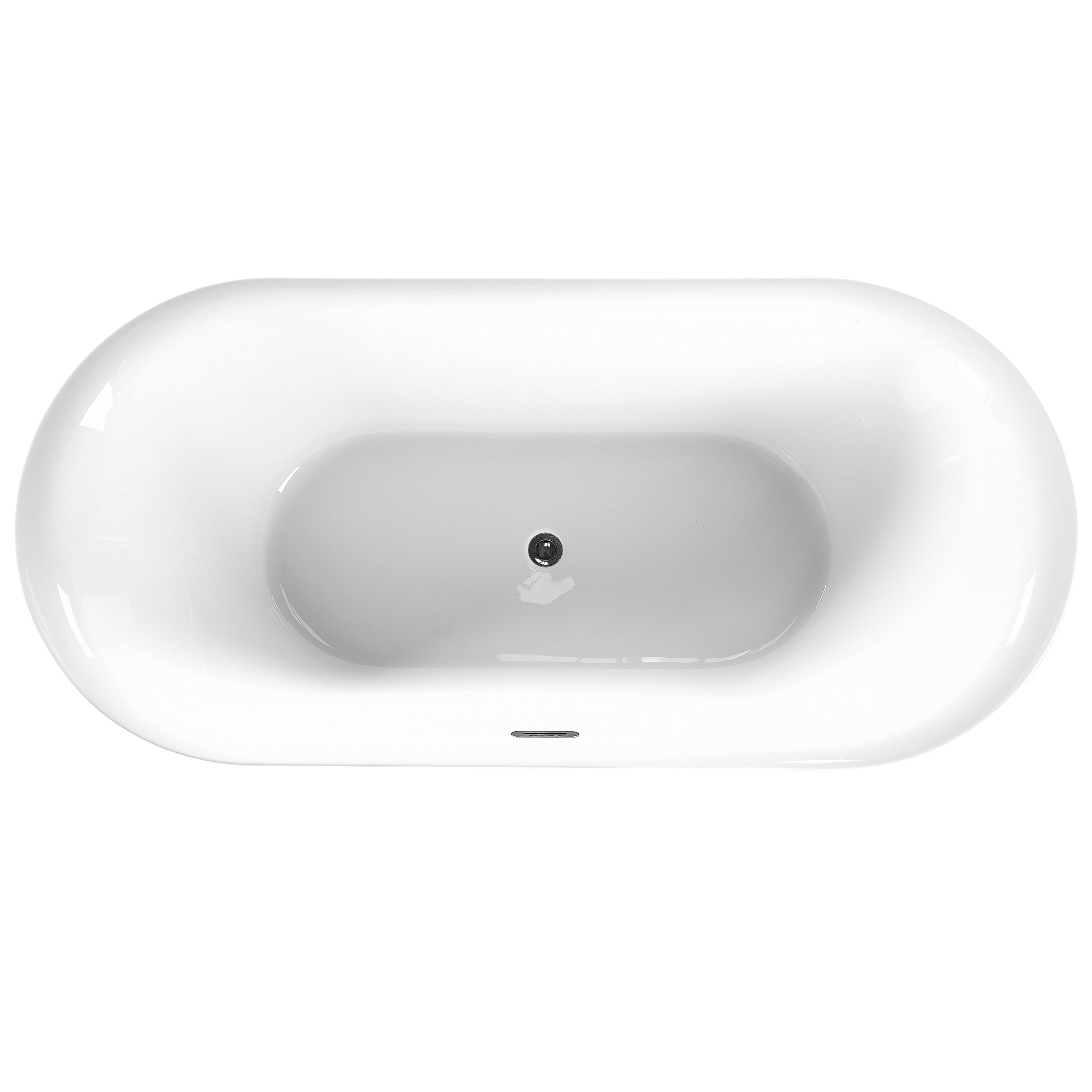 Freestanding bathtub CARRERA 170 x 80 cm Bordeaux [8]