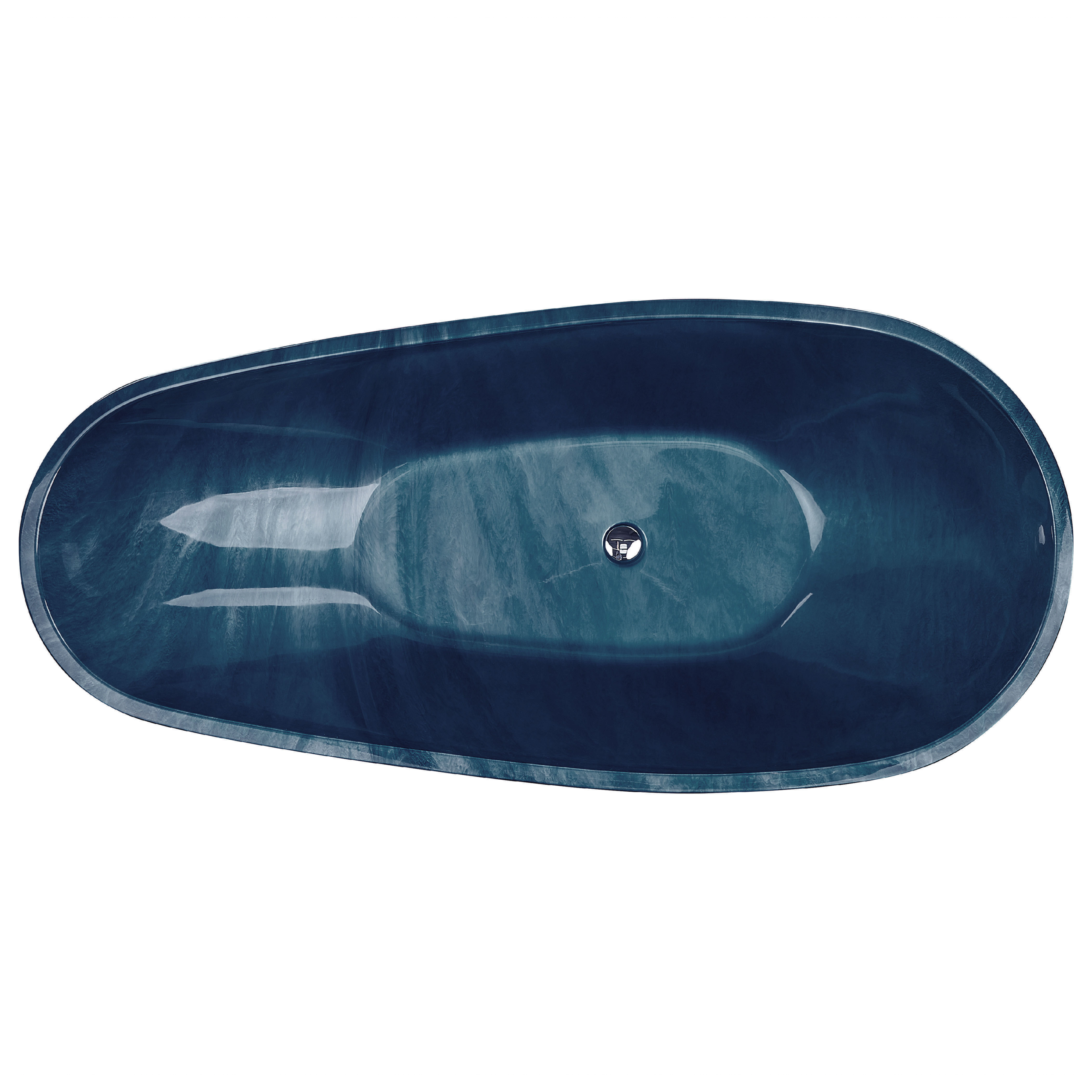 Cadă freestanding RIOJA 170 x 80 cm Bleumarin [7]