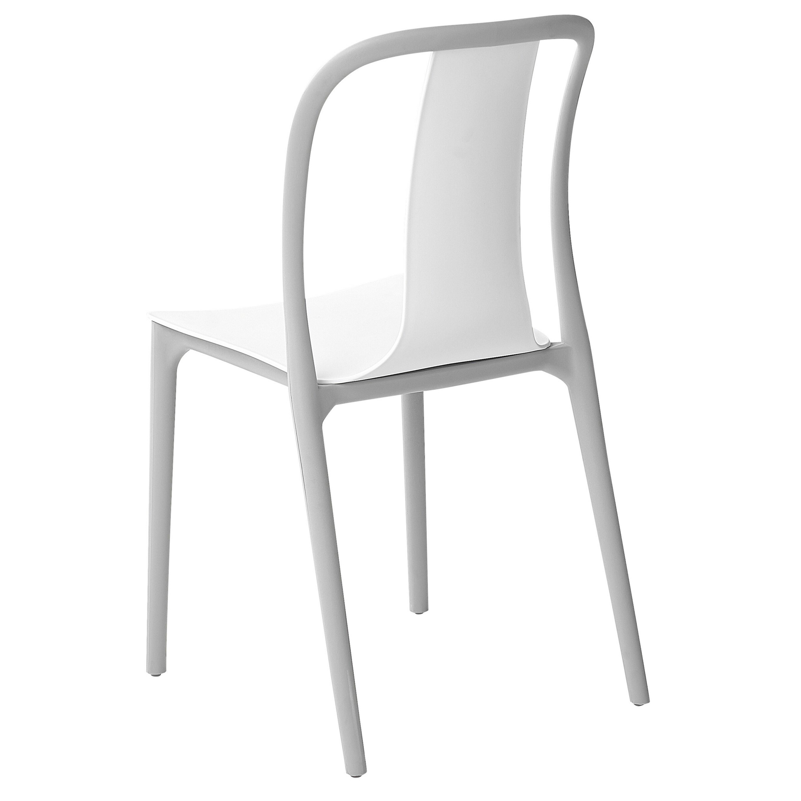 Set de 4 scaune de grădină SPEZIA Alb [6]