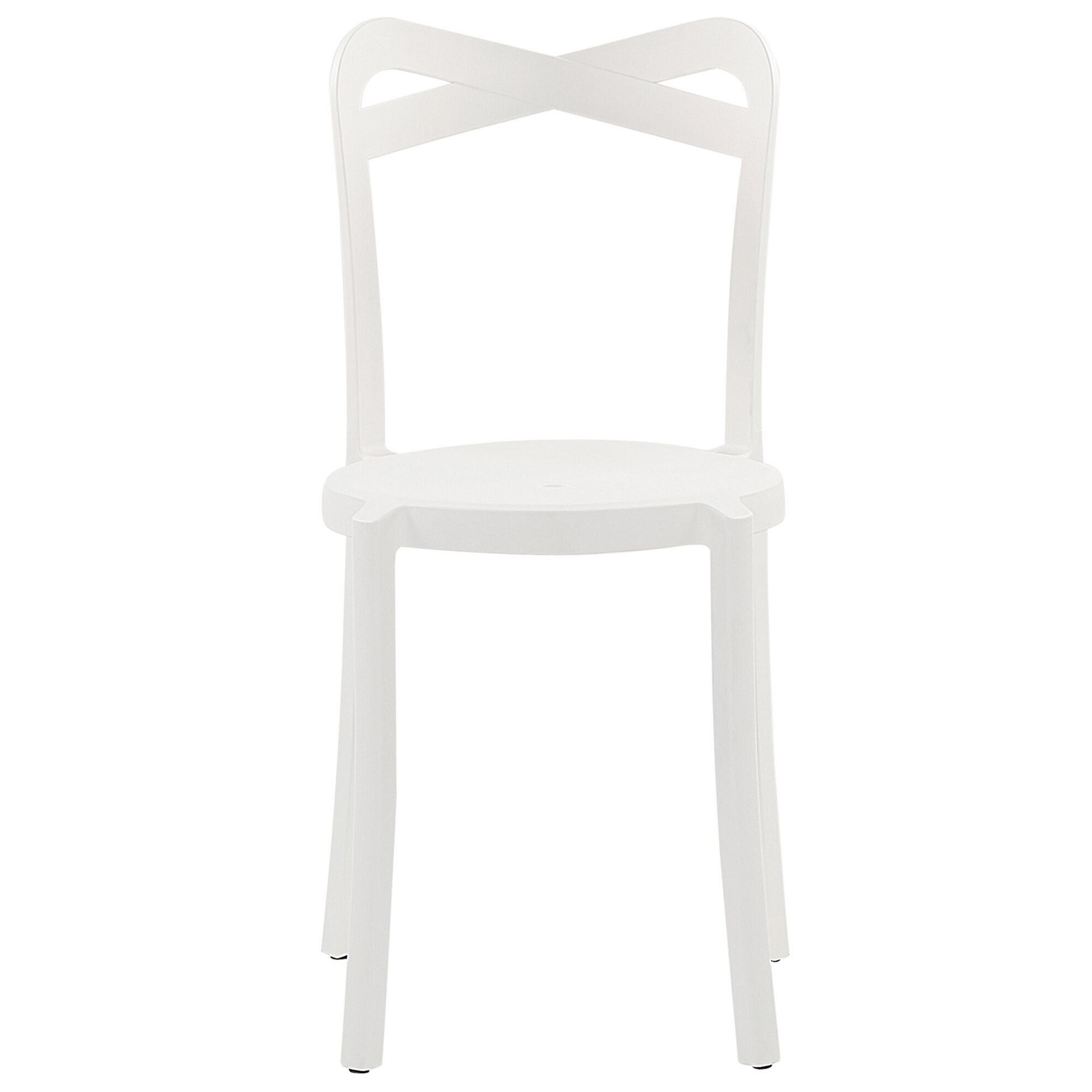 Set of 4 garden chairs CAMOGLI White [6]