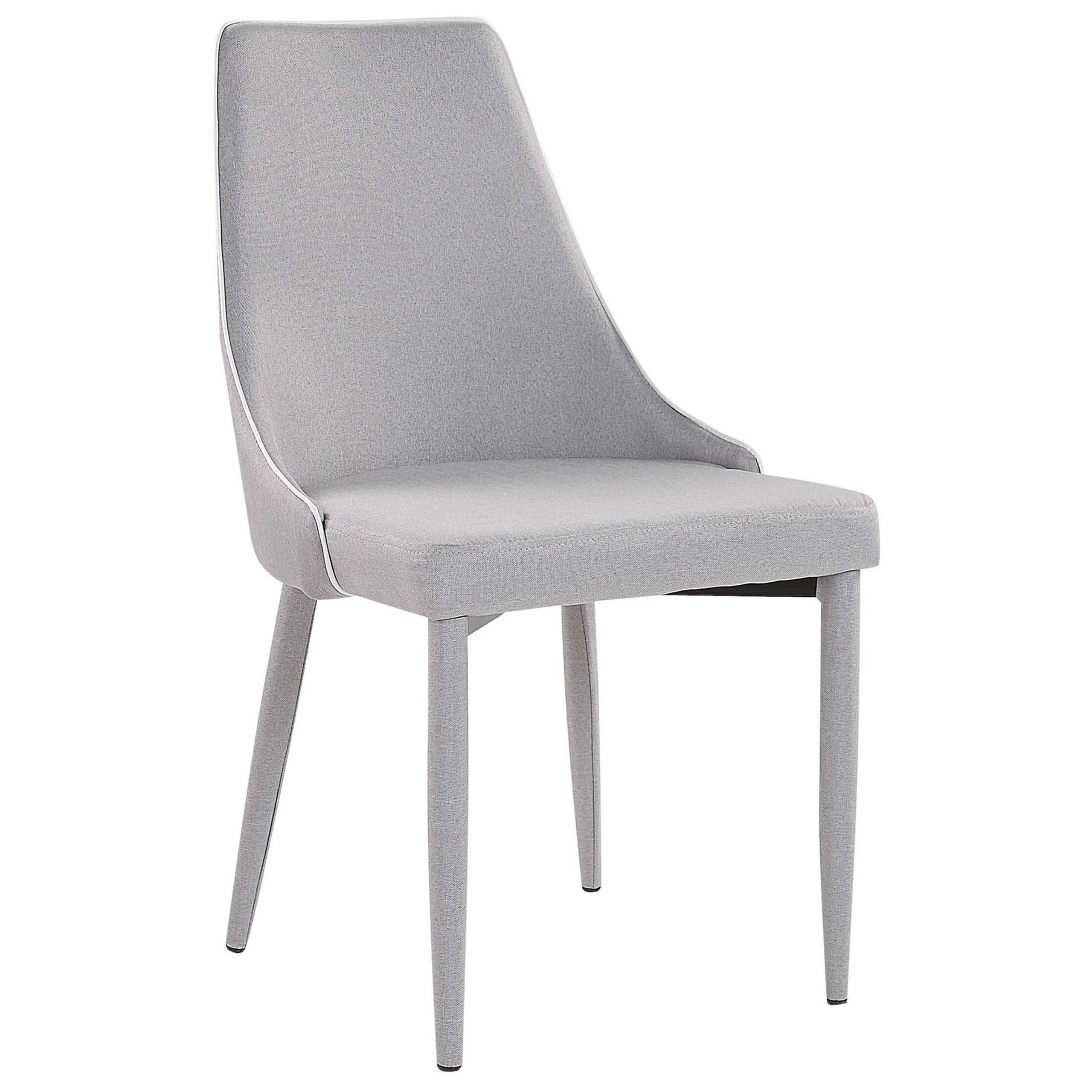 Set of 2 dining chairs CAMINO Light Grey [5]