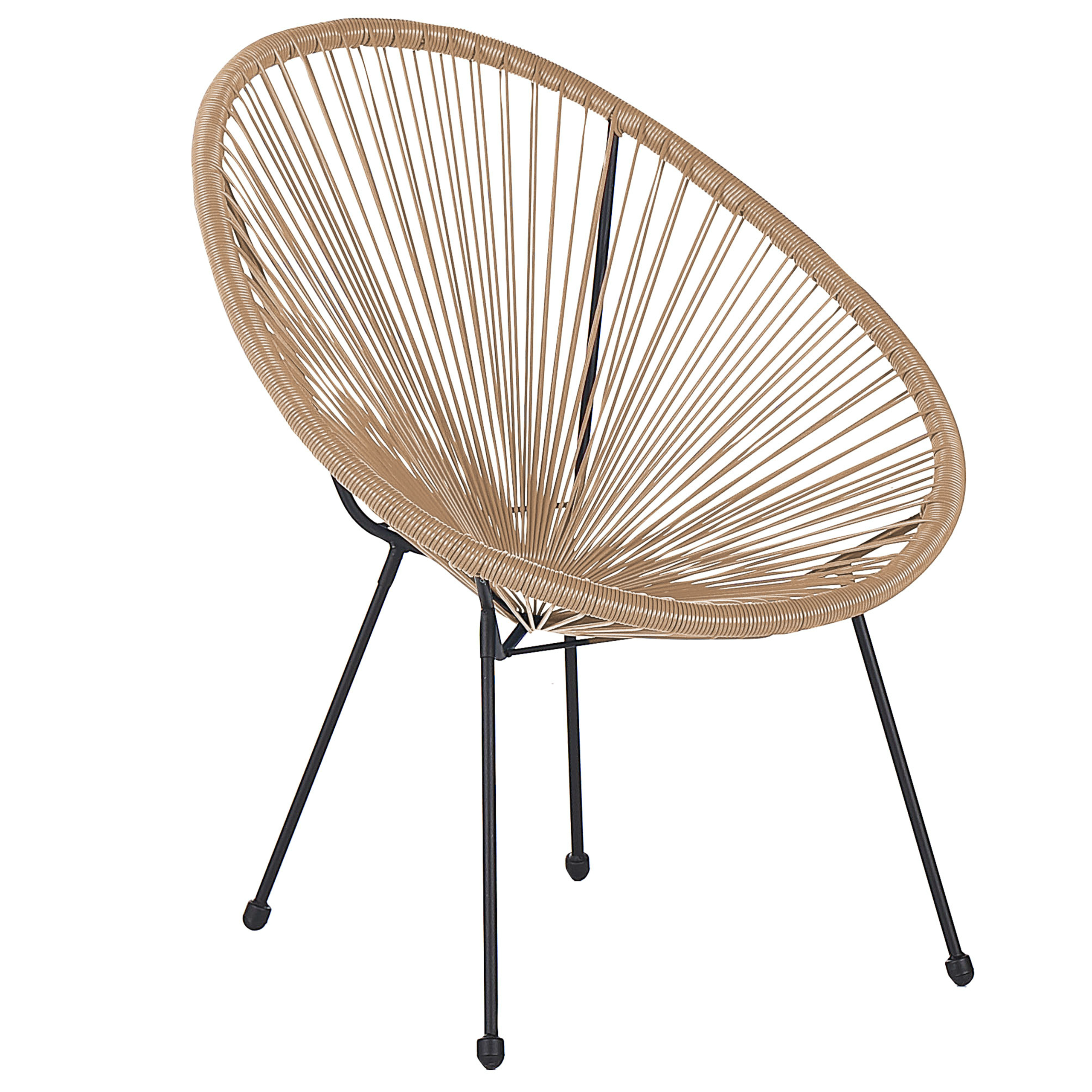 ACAPULCO II Garden Chair Synthetic Rattan Natural [5]