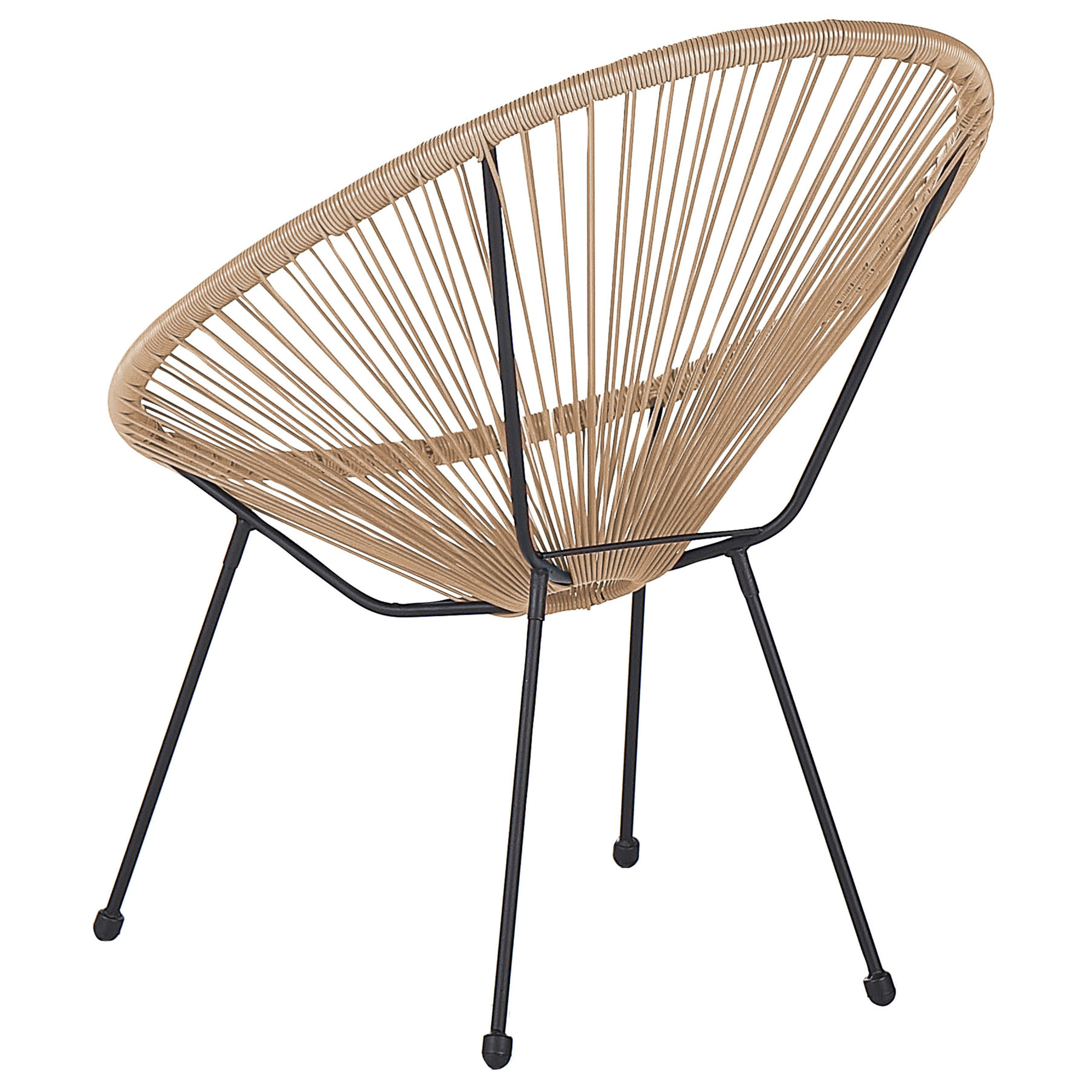 ACAPULCO II Garden Chair Synthetic Rattan Natural [7]