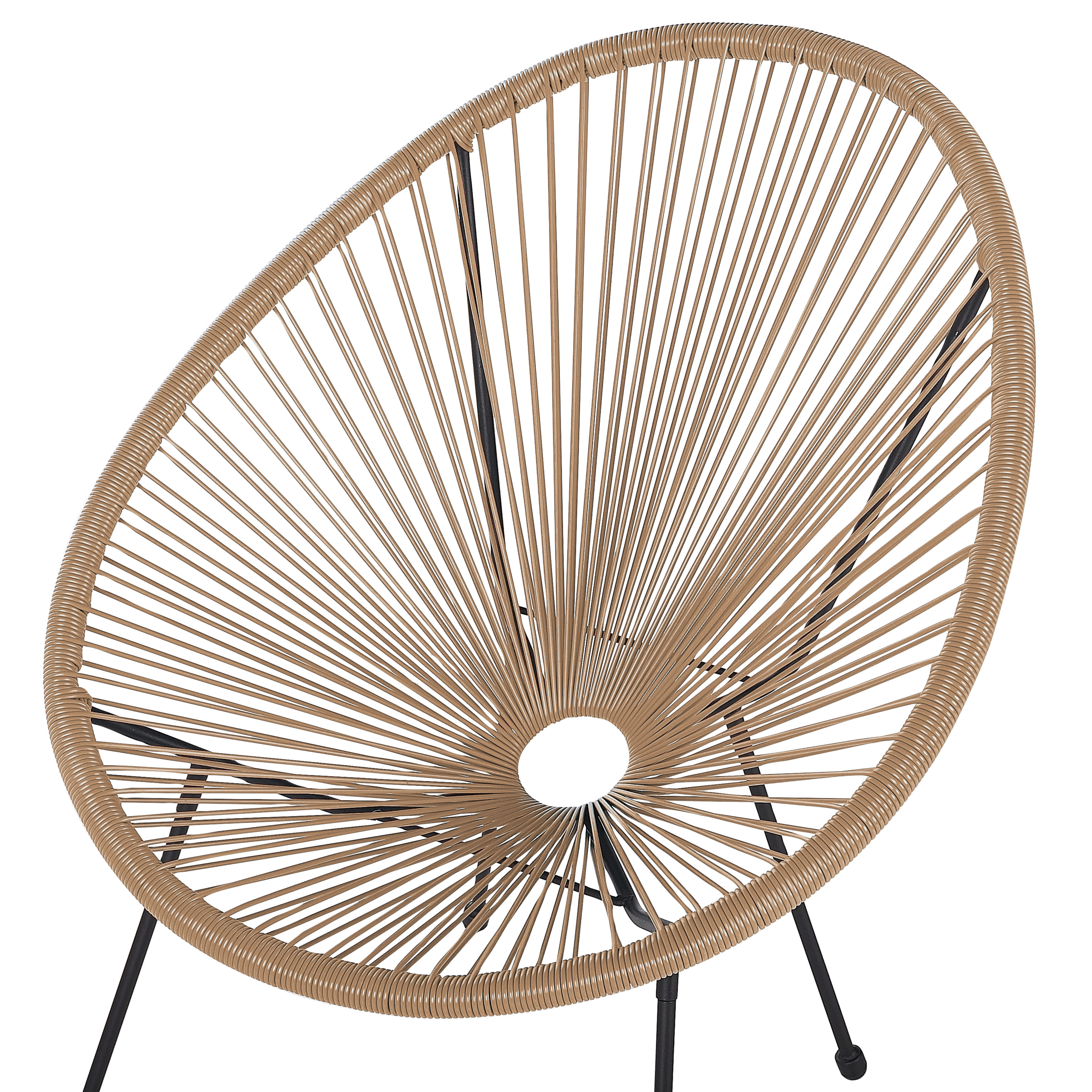 ACAPULCO II Garden Chair Synthetic Rattan Natural [8]