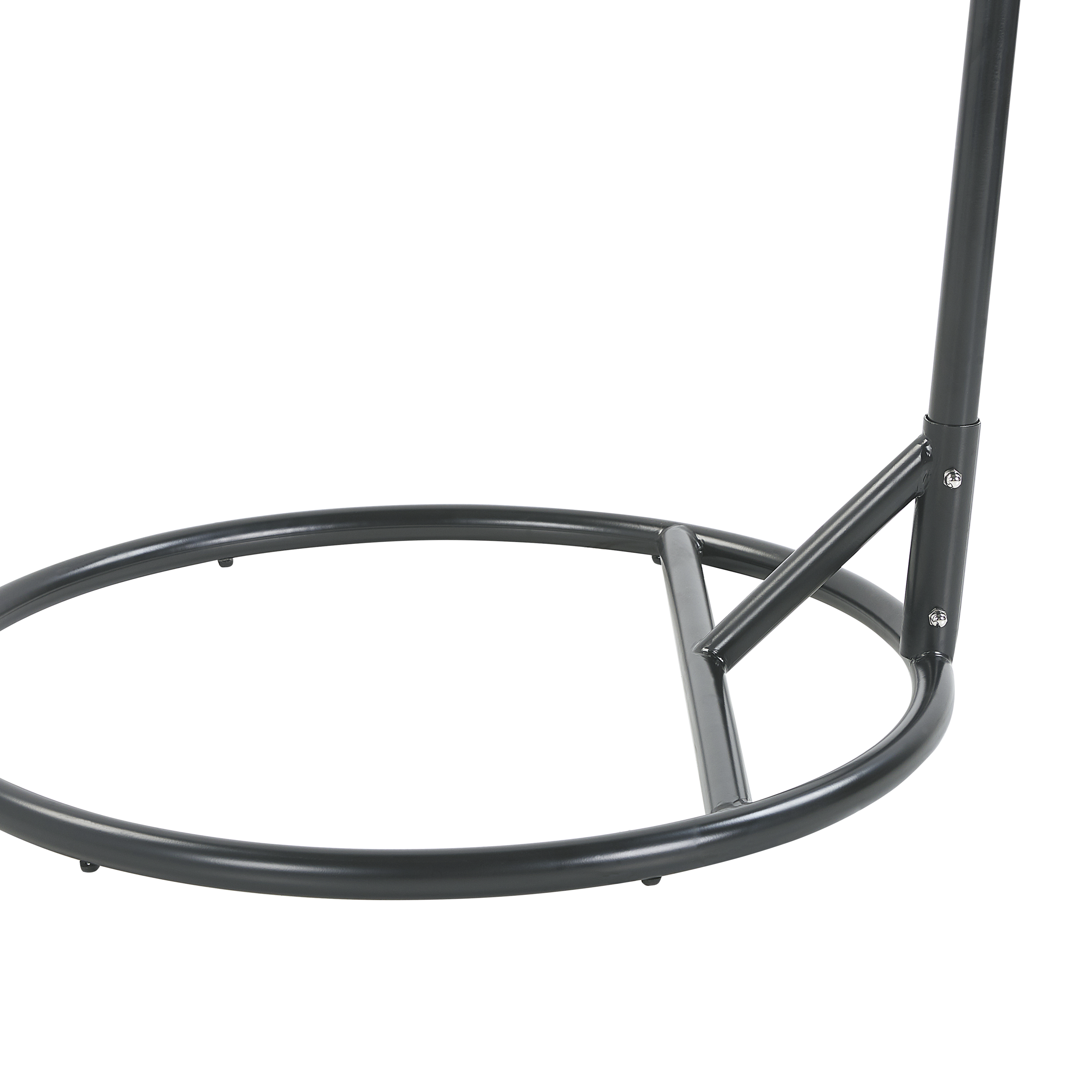 Fotoliu suspendat cu suport ALLERA Metal Negru [10]