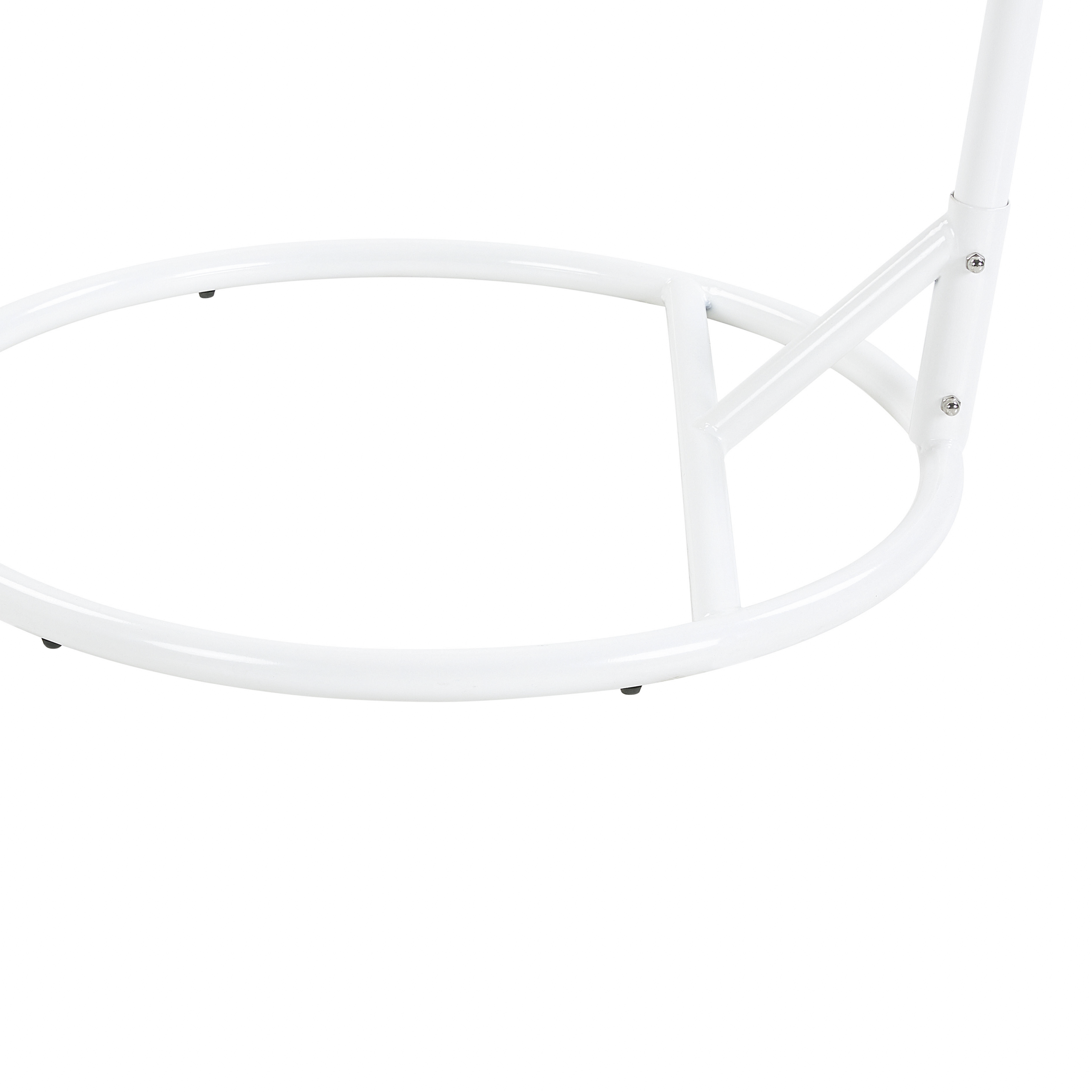 ALLERA Metal White Hanging Armchair [10]