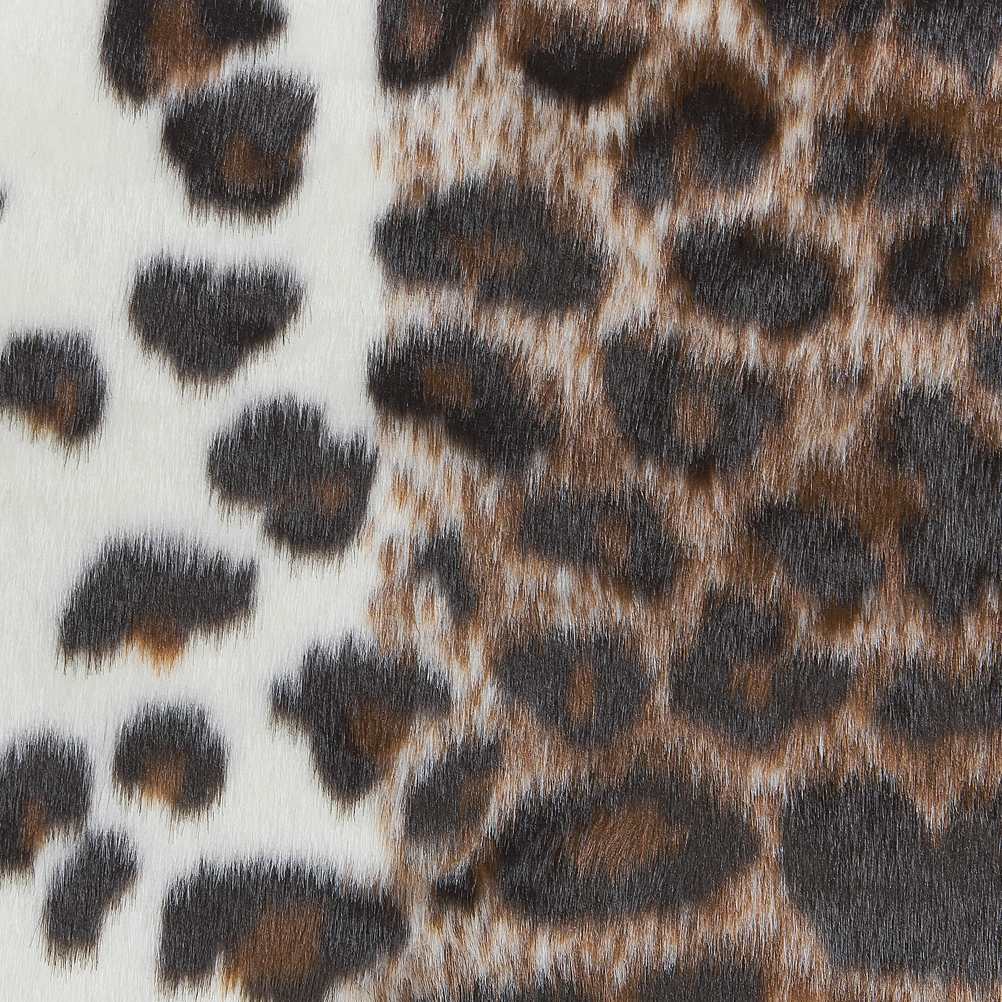 BOGONG Faux Cowhide Brown/White 150 x 200 cm [5]